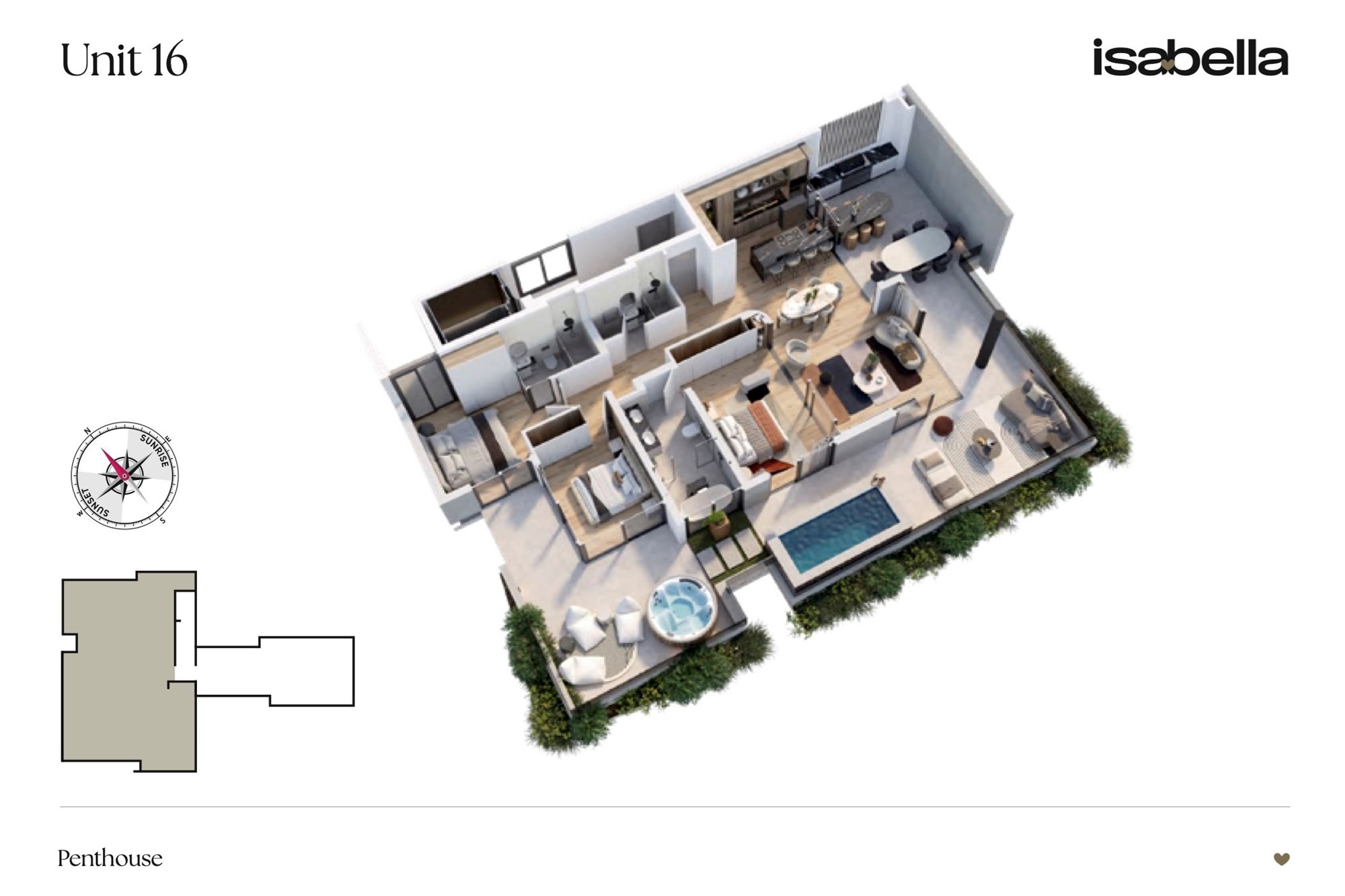 Penthouse at Isabella – A Masterpiece Above the Atlantic Seaboard