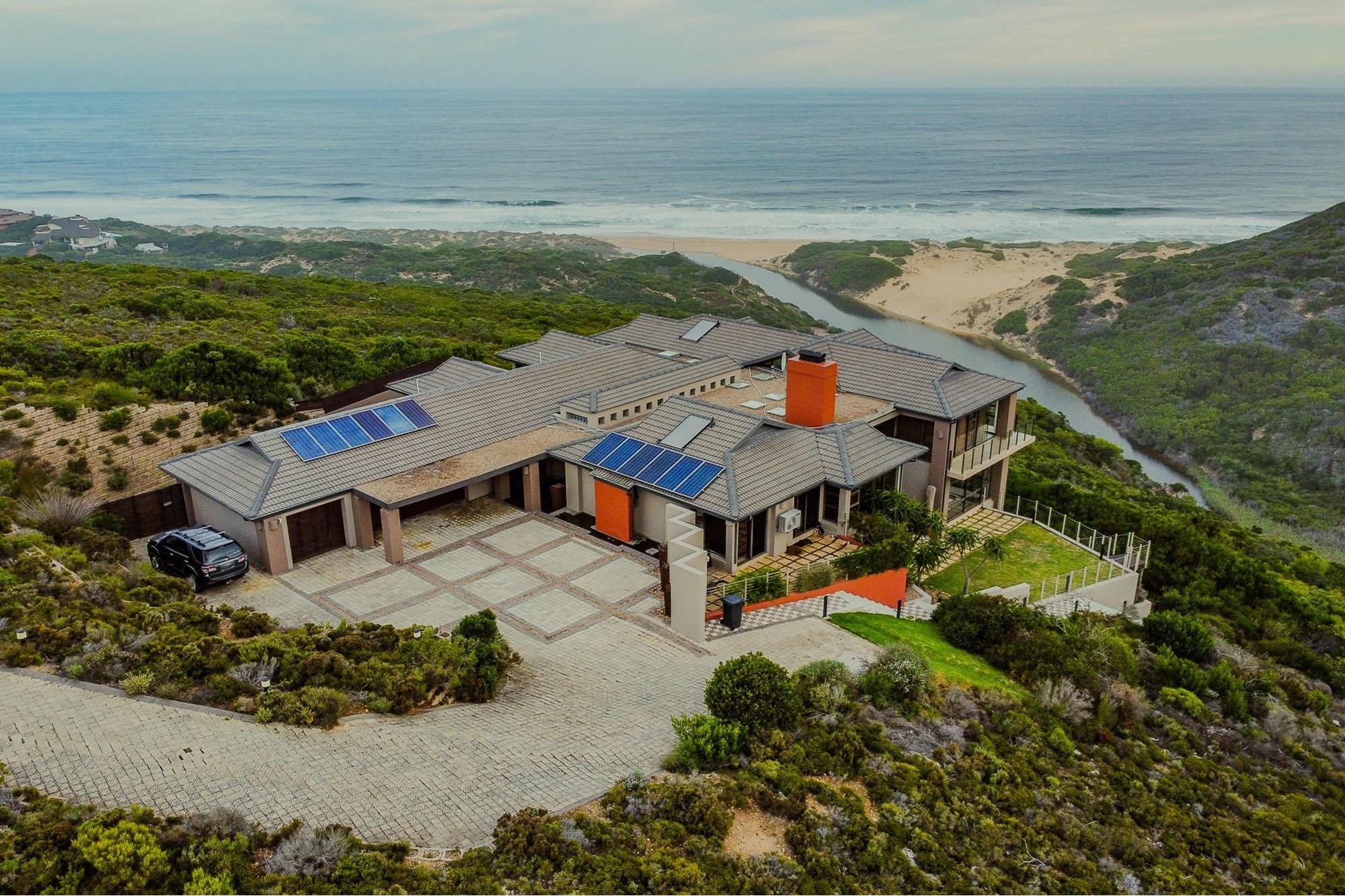 Excellent Investment! Masterpiece with Sea Breaker and River views!