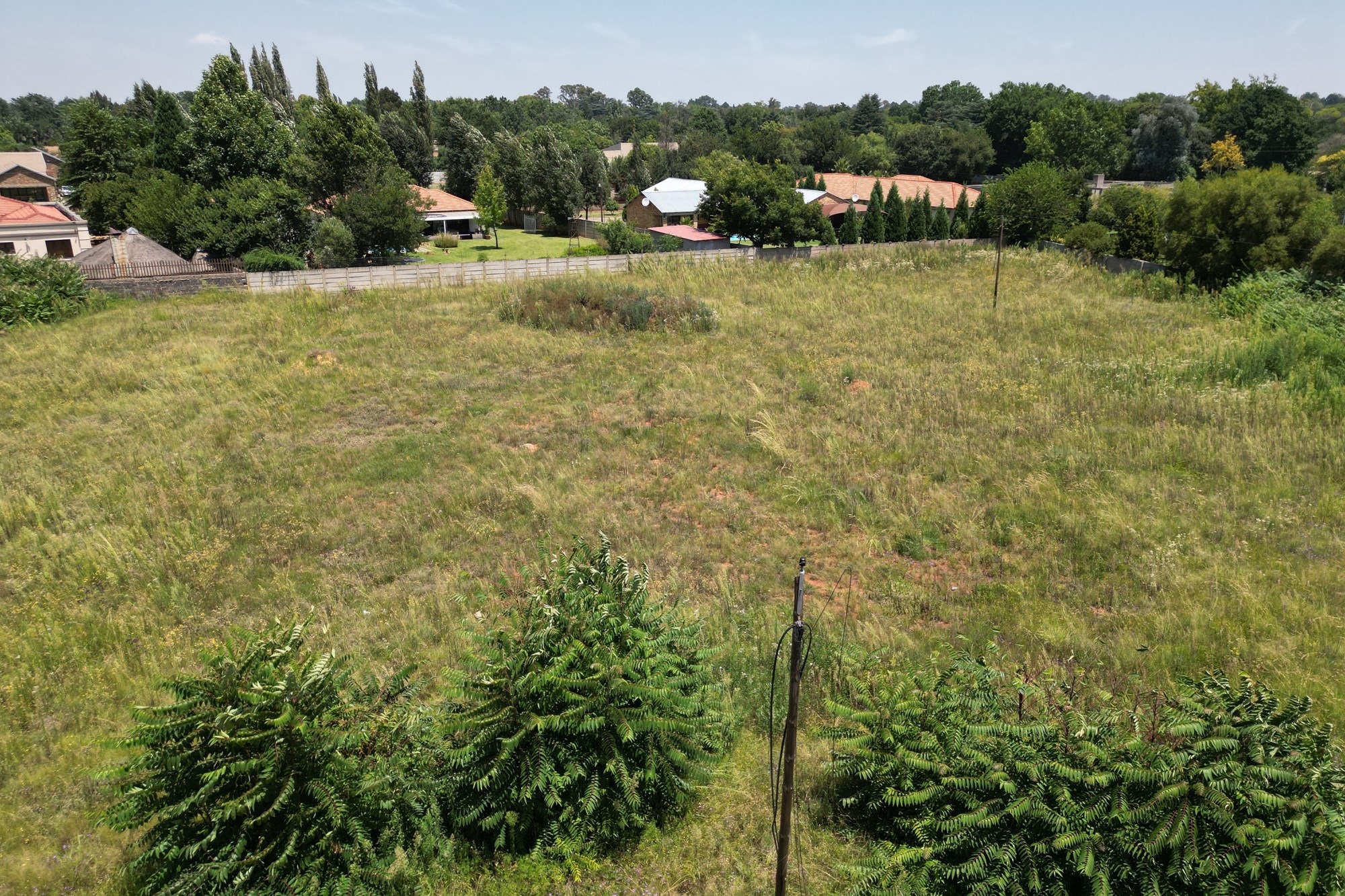 Vacant residential stand