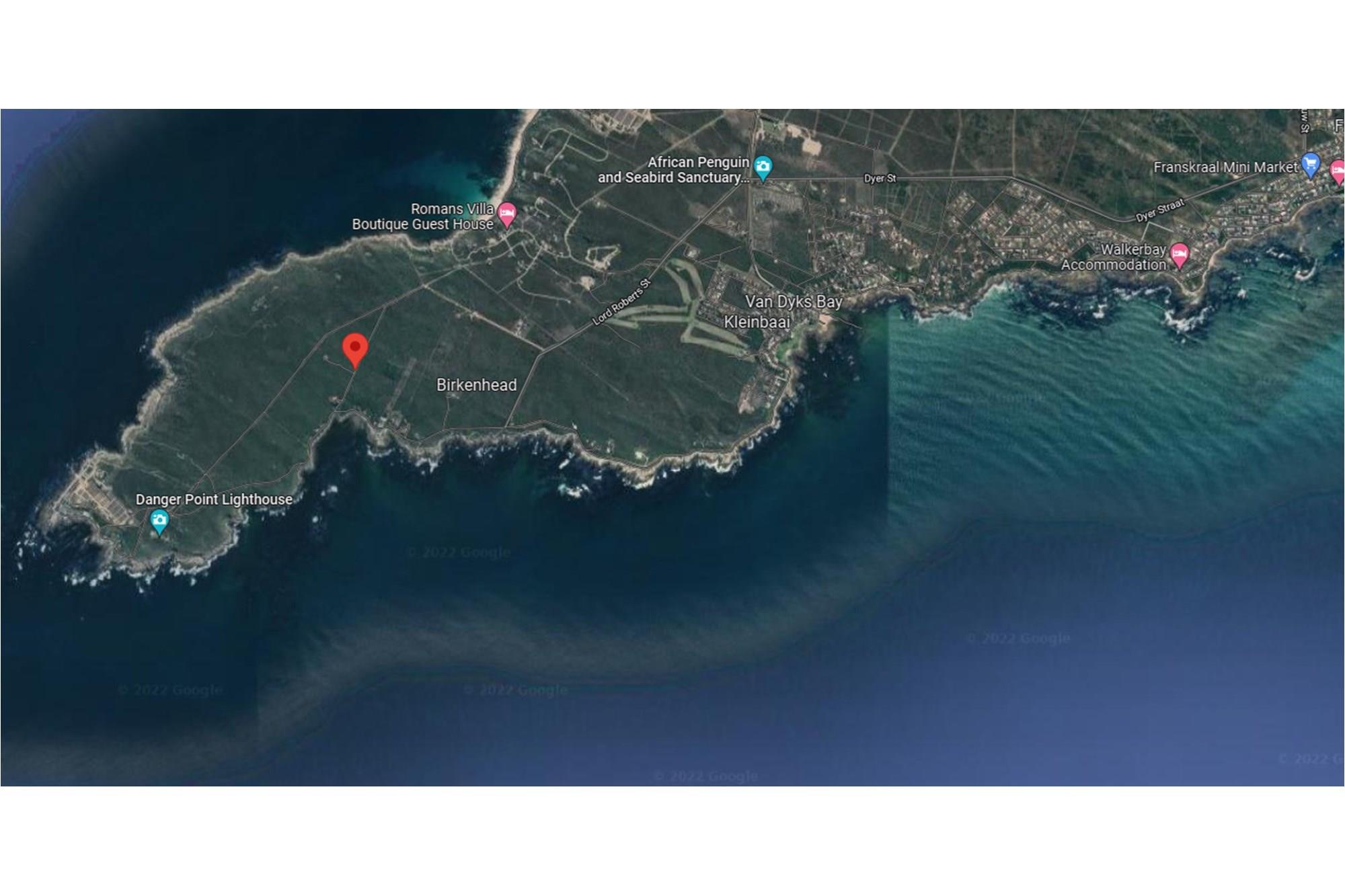 Expansive Coastal Residential lnd 4.2 ha in Birkenhead in Gansbaai - 300 m from sea