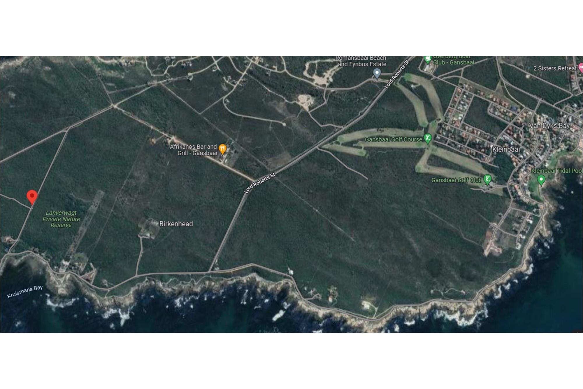 Expansive Coastal Residential lnd 4.2 ha in Birkenhead in Gansbaai - 300 m from sea