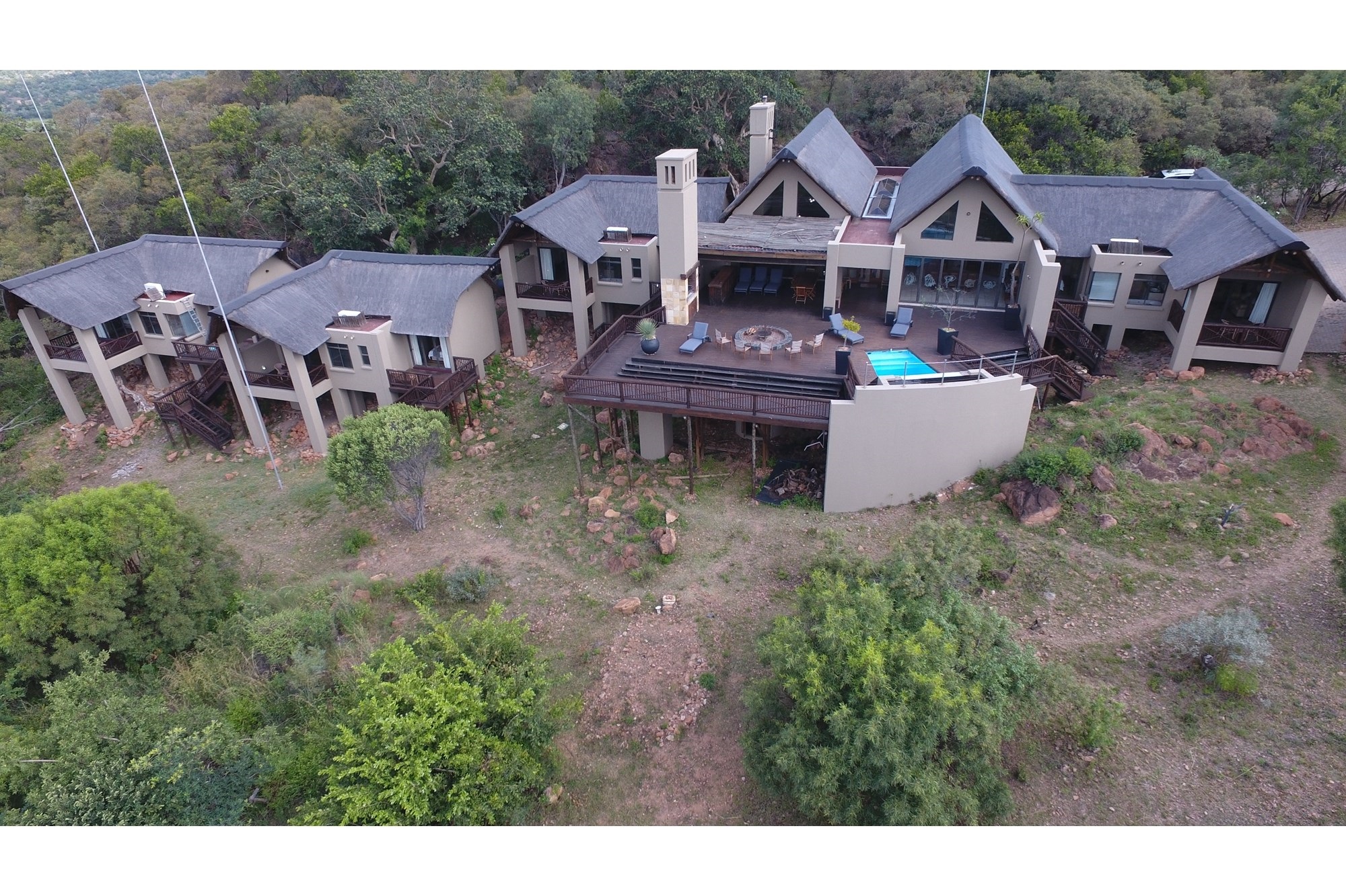 Mabula Big 5 Private Game Reserve - Lodge with 5 chalets and Panoramic Waterberg mountain views