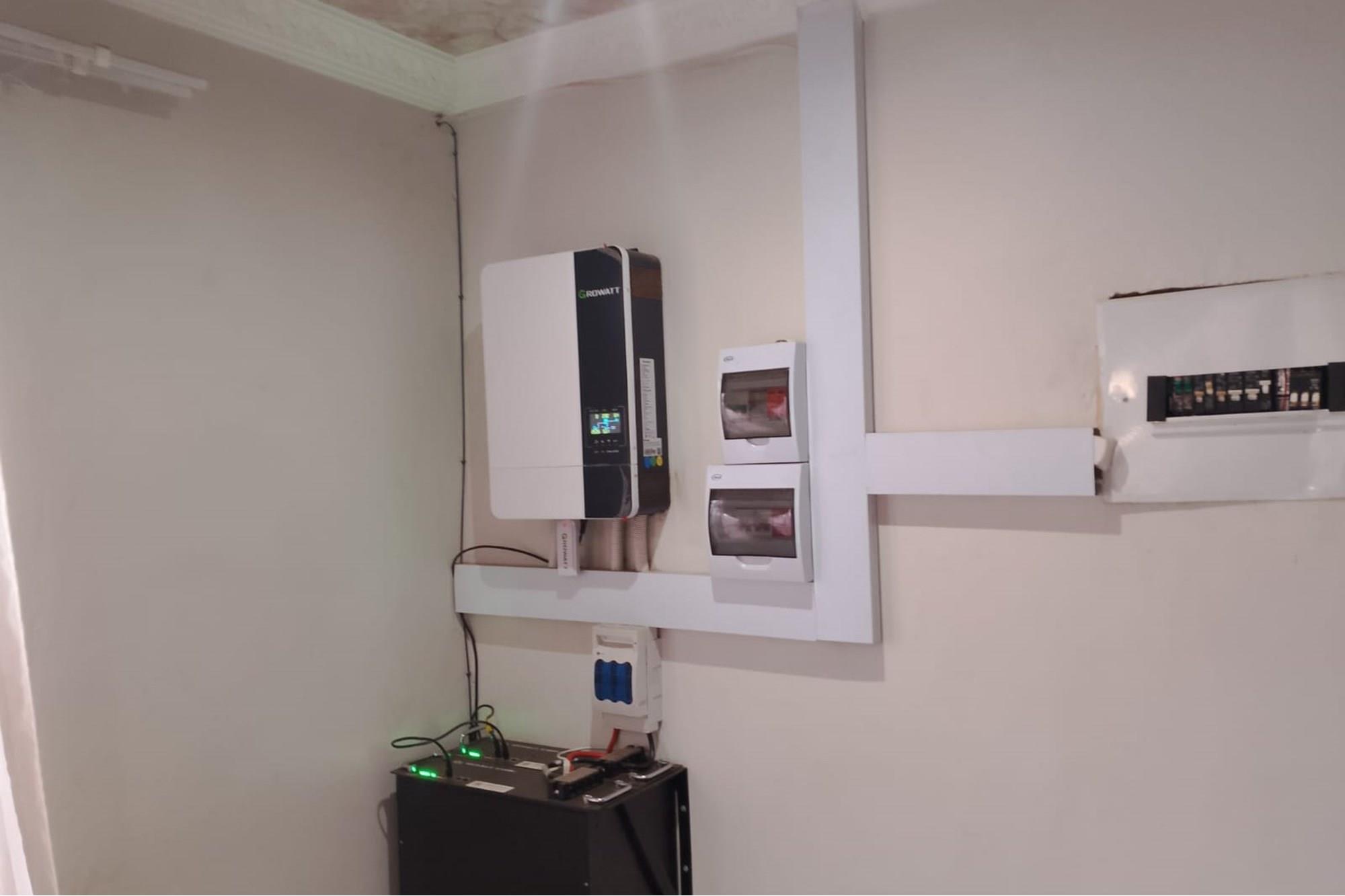 A newly build 2 bathroom with 4 outside rooms in Braamfisher