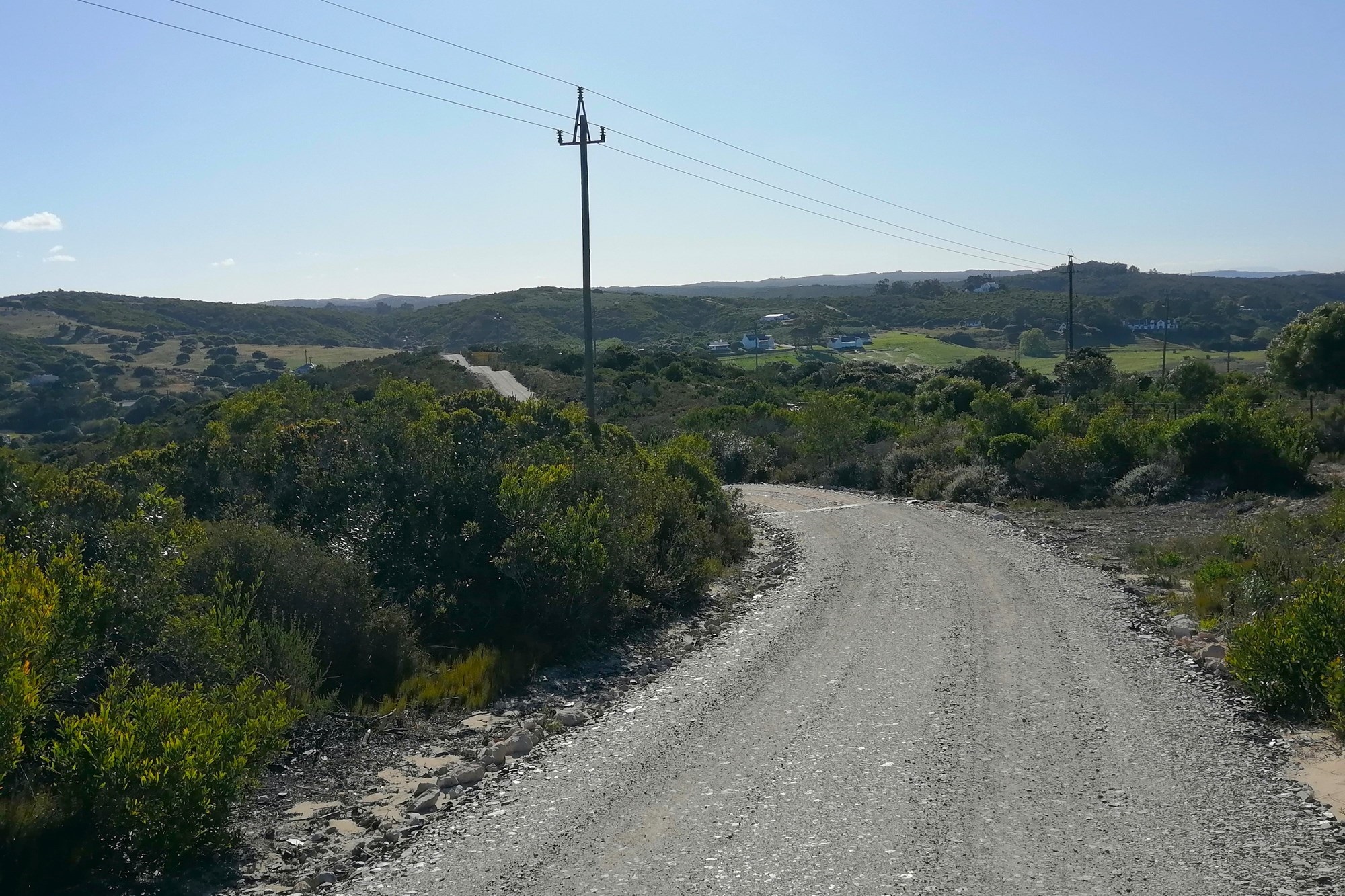 Vacant land with breathtaking views of the Goukou river.