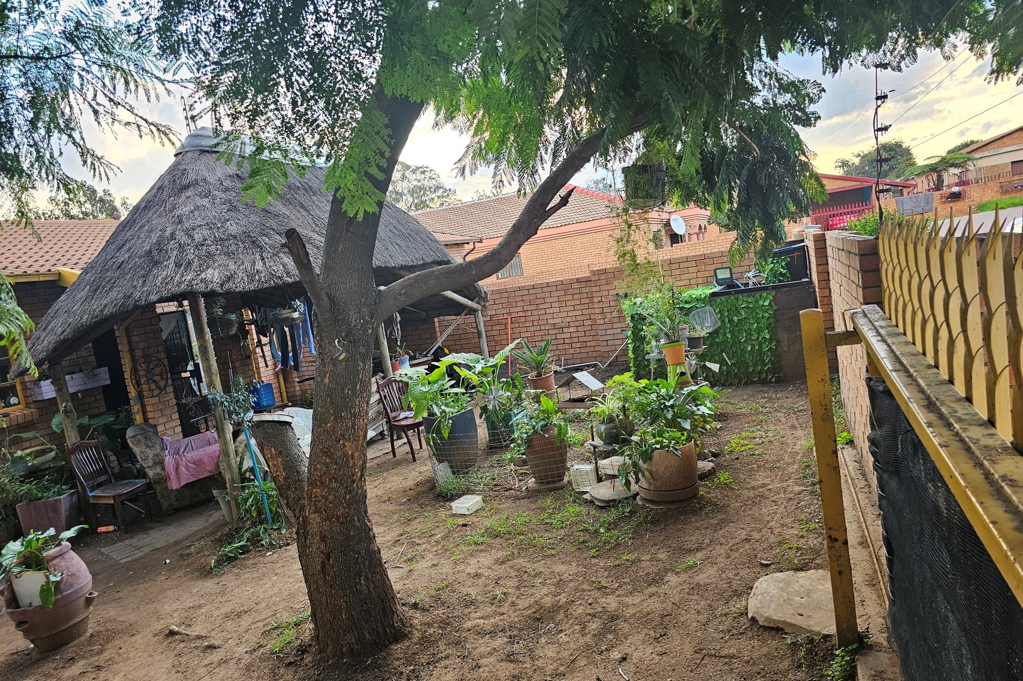 Property for sale in Tasbet Park Ext: 1 area with a space to extend, two bedrooms house, kitchen.