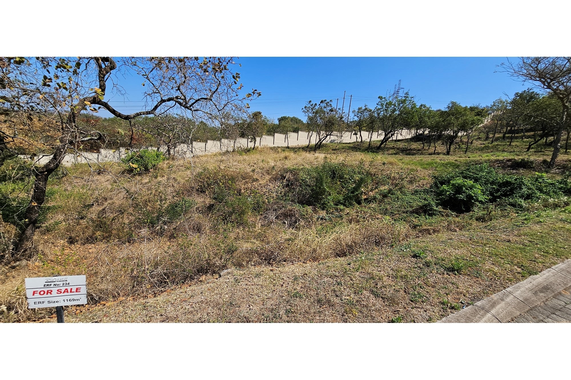 Vacant Land for sale in Drum Rock, Nelspruit, 1169 m²