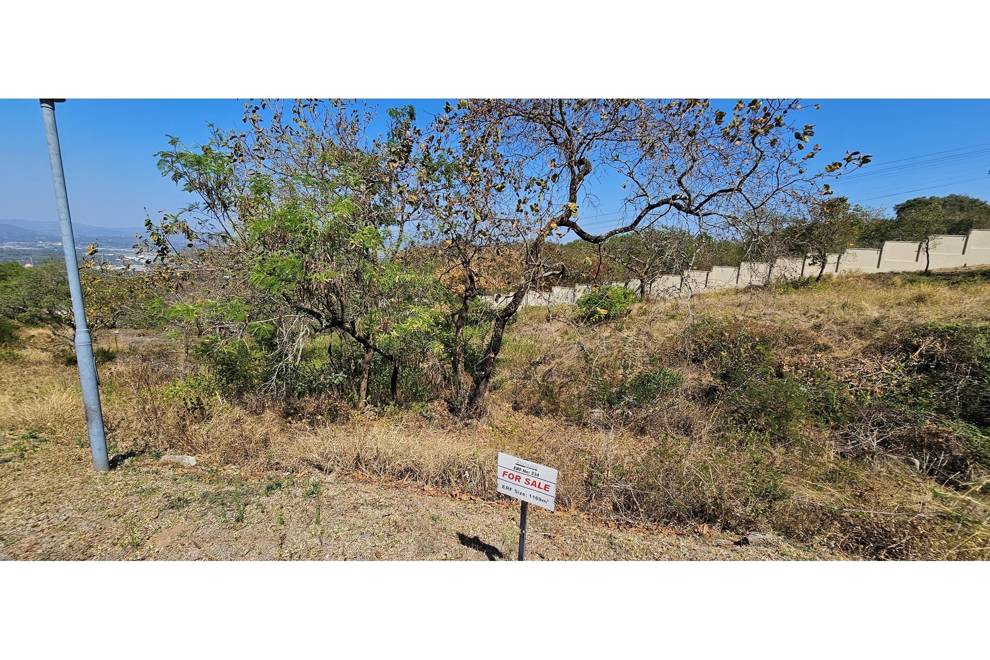 Vacant Land for sale in Drum Rock, Nelspruit, 1169 m²