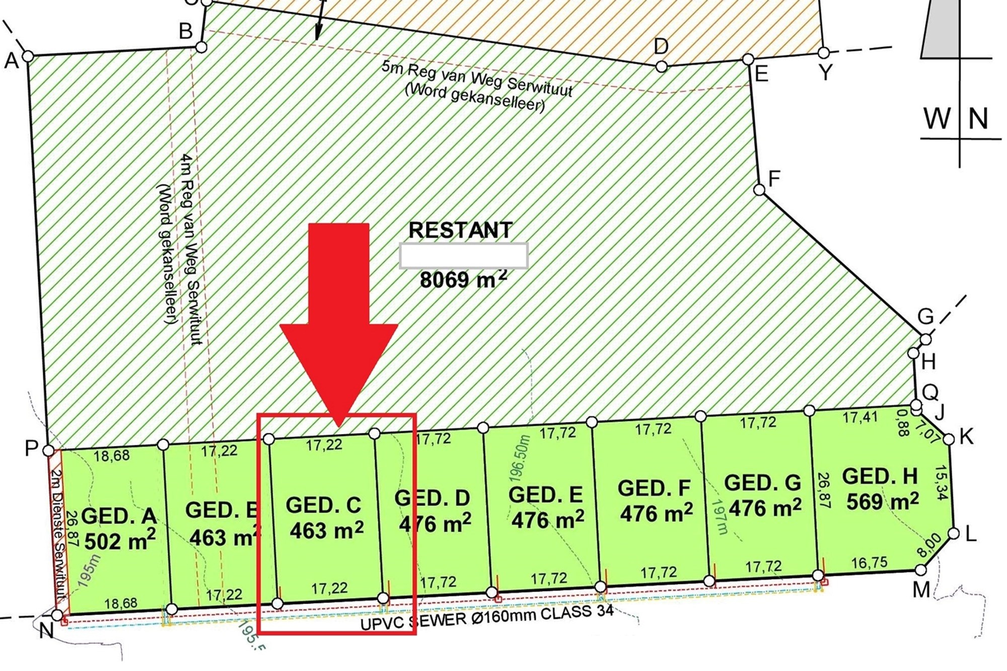 Vacant Land for sale in Robertson, 463 m²