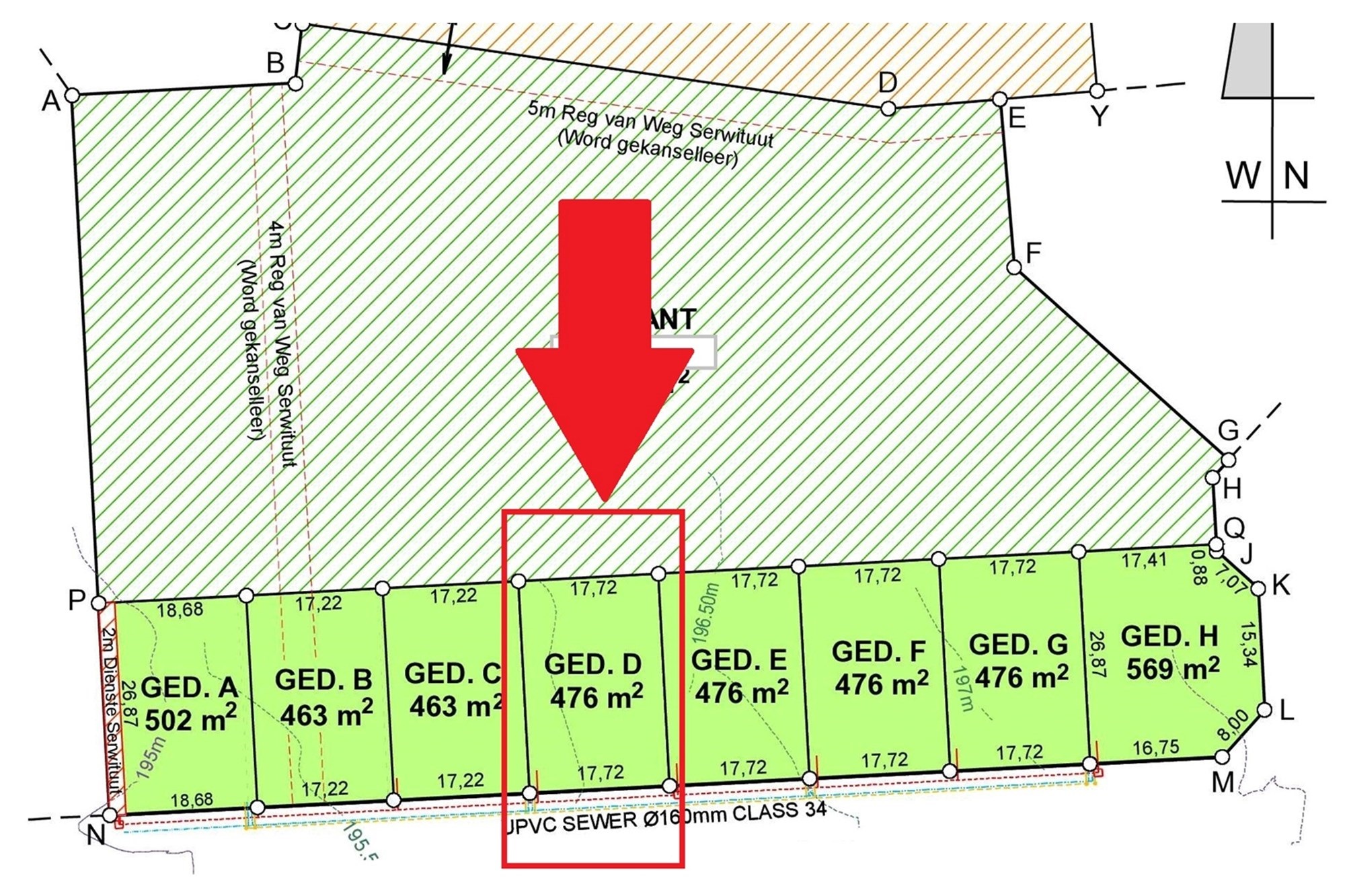 Vacant Land for sale in Robertson, 476 m²