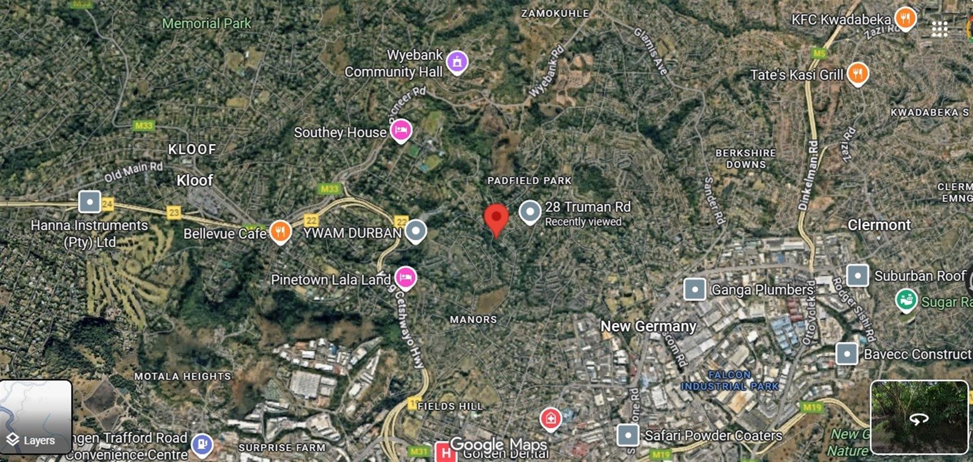 Vacant Land For Sale in Padfield Park, Pinetown, KwaZulu Natal