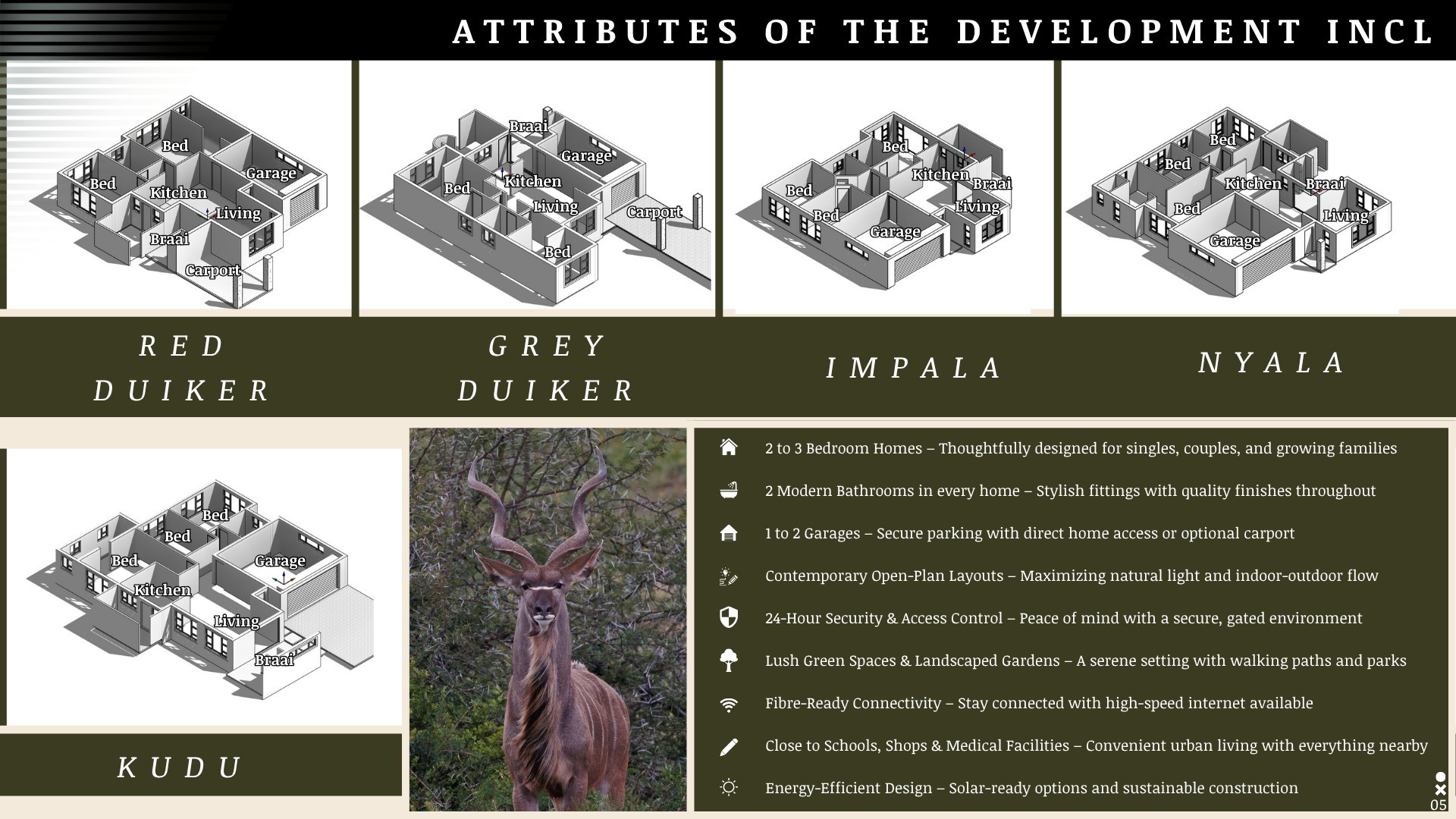 Development for sale in Ntulo Wildlife Estate, Granite Hill, Nelspruit, 1, Ntulo Vivant Type 1, 1 Kaapsehoop road, Ntulo Wildlife Estate, Granite Hill, Nelspruit, Mpumalanga, 147 m²