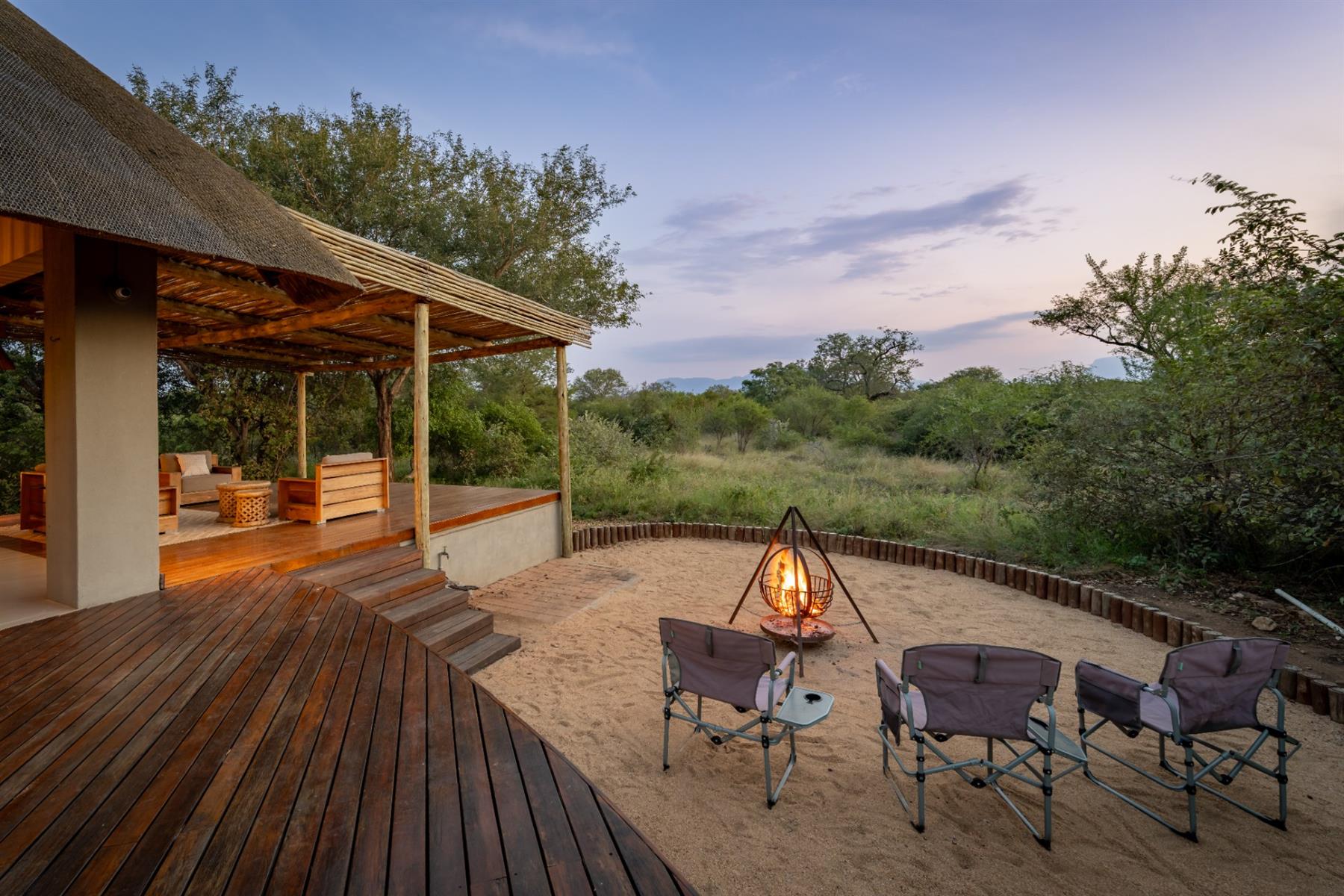 House and vacant stand with traverse for sale in Raptors View Wildlife Estate, Hoedspruit