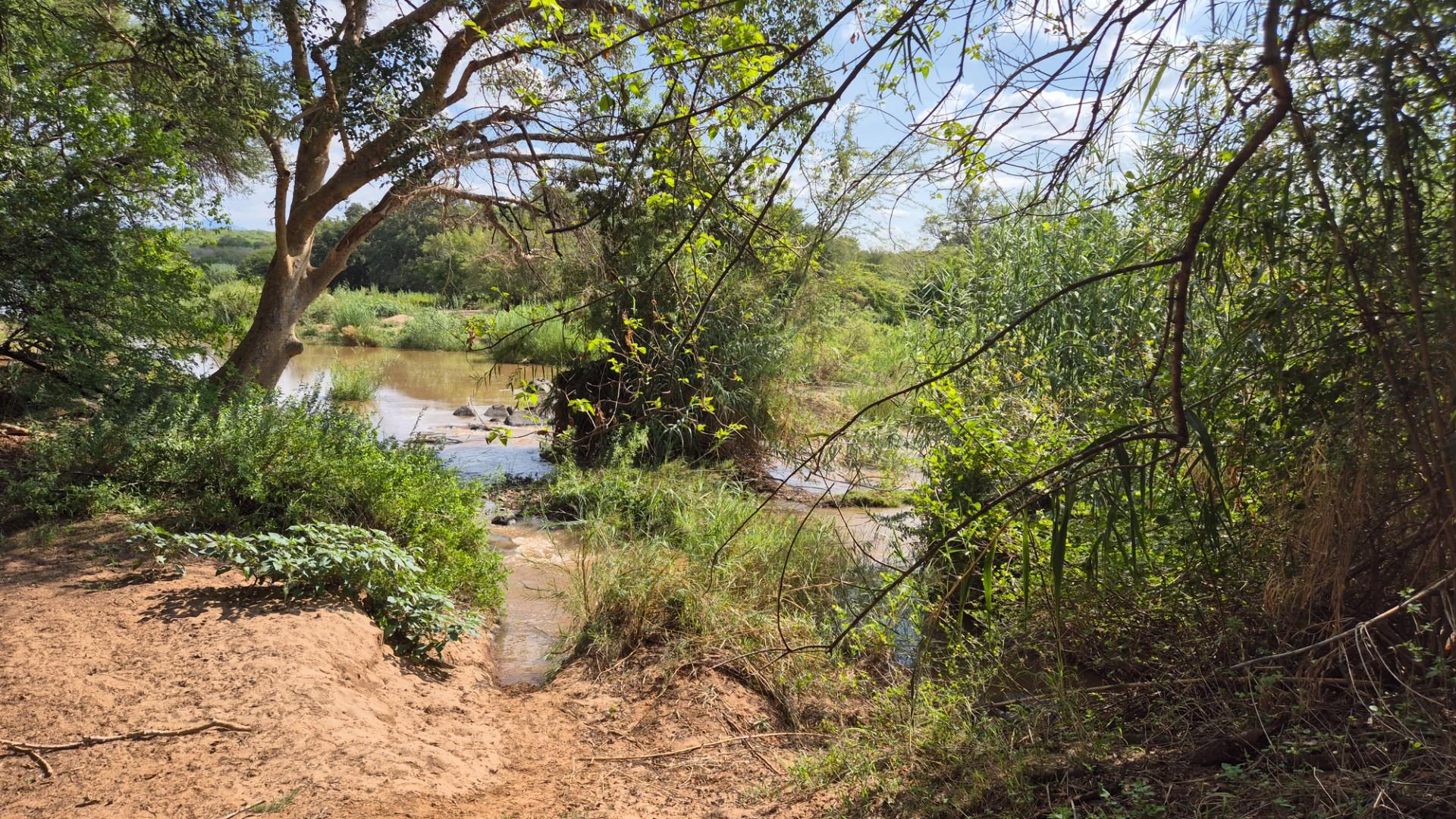 Stunning 14ha plot bordering the Olifants River with 200m river front for sale in Mica, Hoedspruit