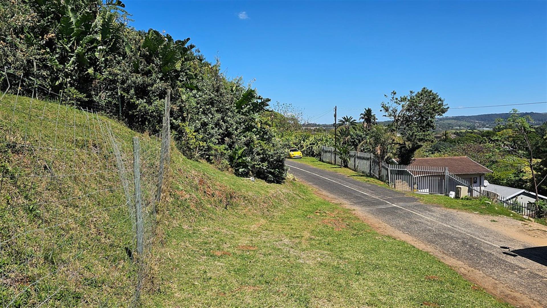 Vacant Land with Nature and Sea View in Uvongo
