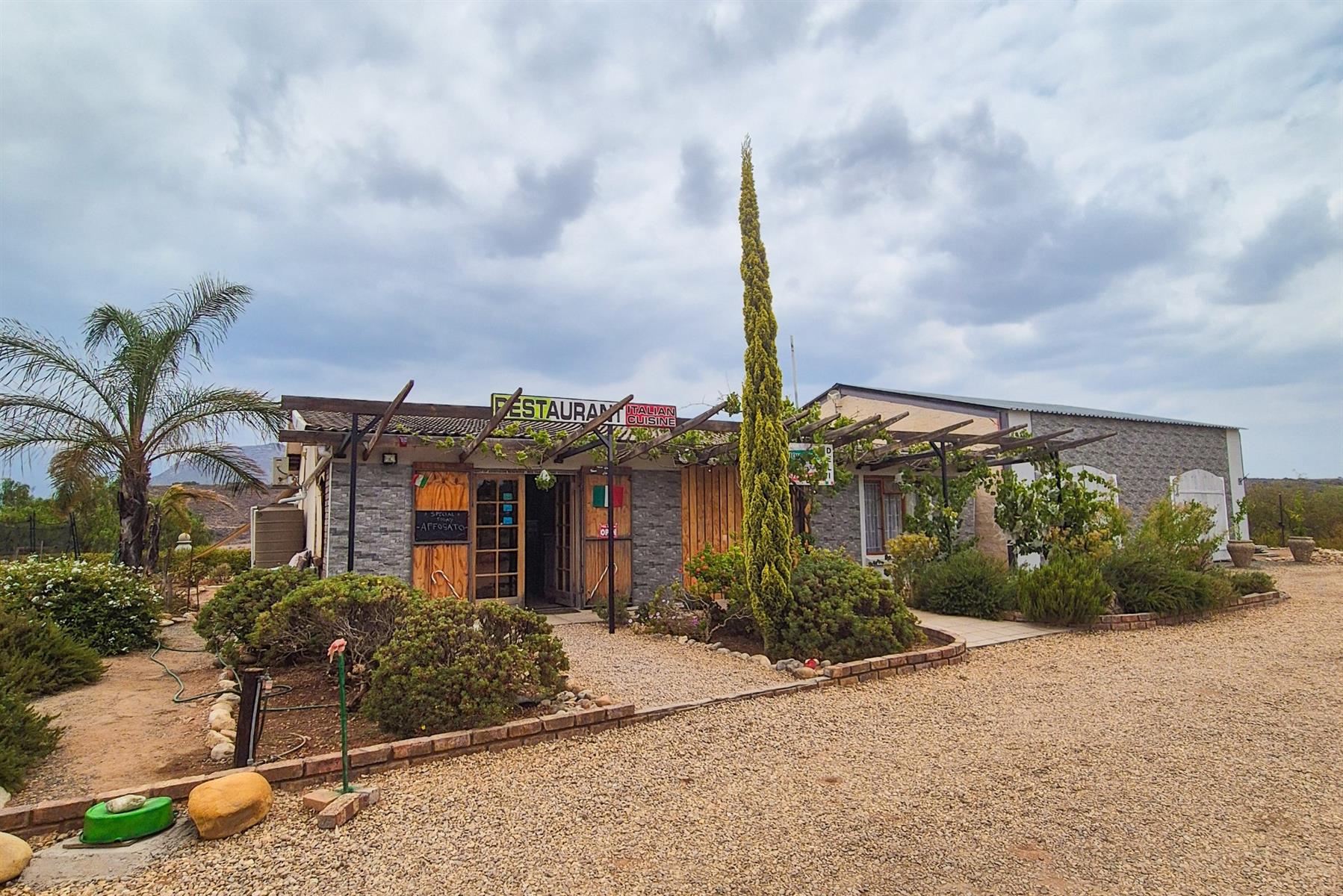 Established Italian Restaurant and Lifestyle Property for Sale on the R62 - Calitzdorp