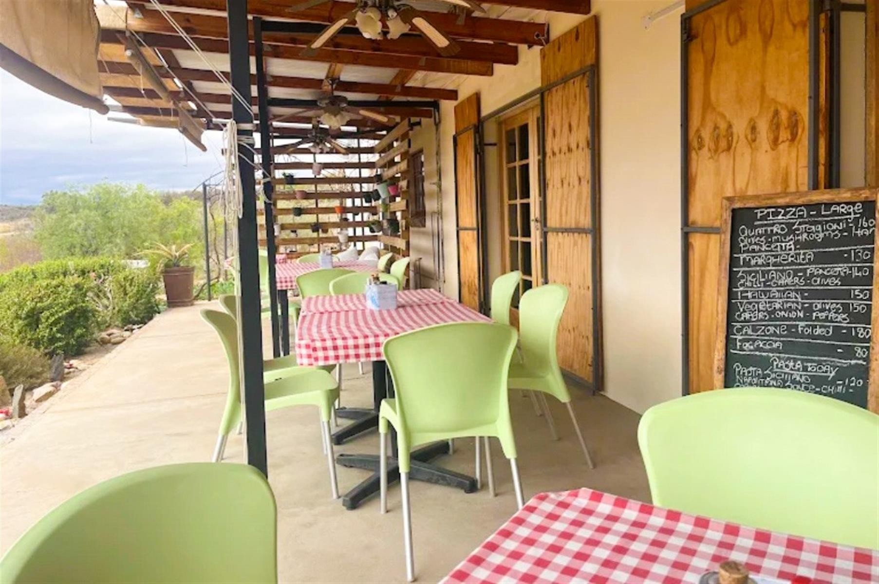 Established Italian Restaurant and Lifestyle Property for Sale on the R62 - Calitzdorp
