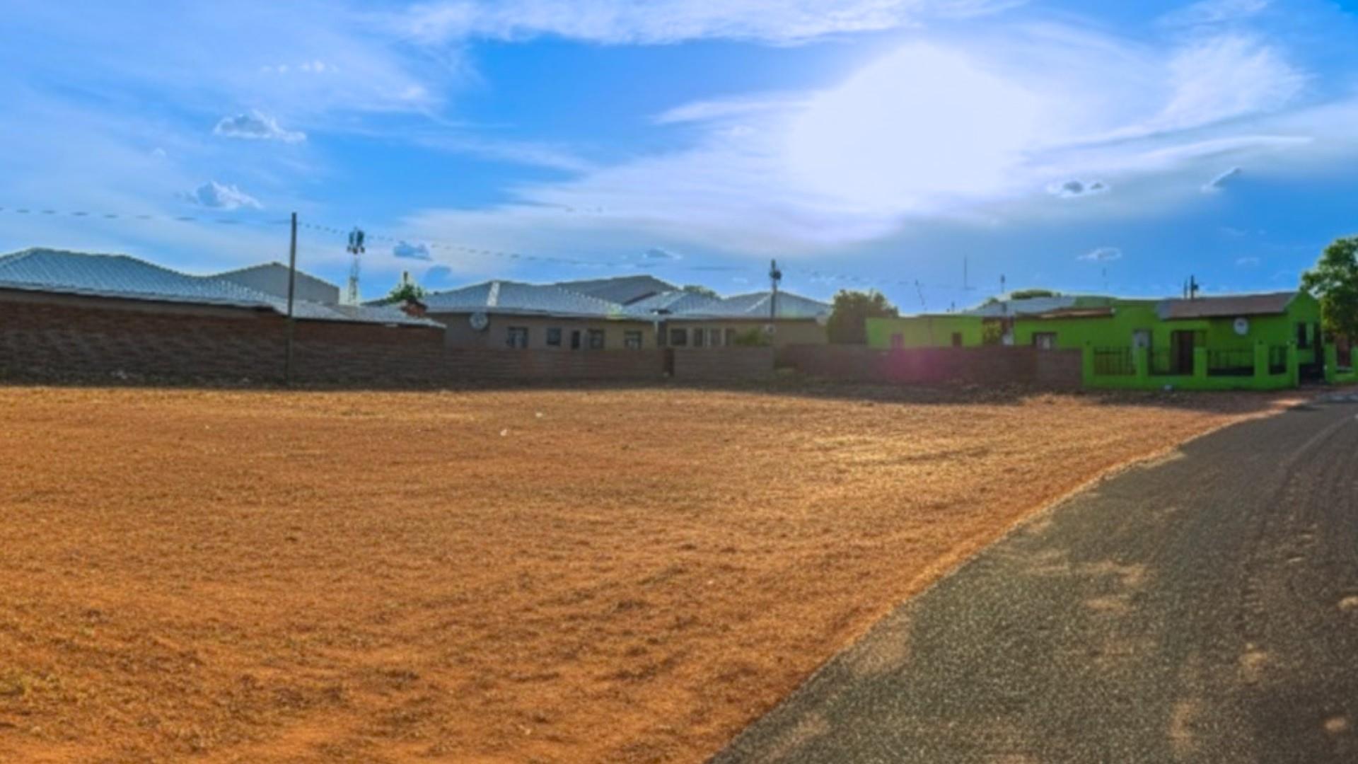 Prime Vacant Stand in Paballelo, Upington