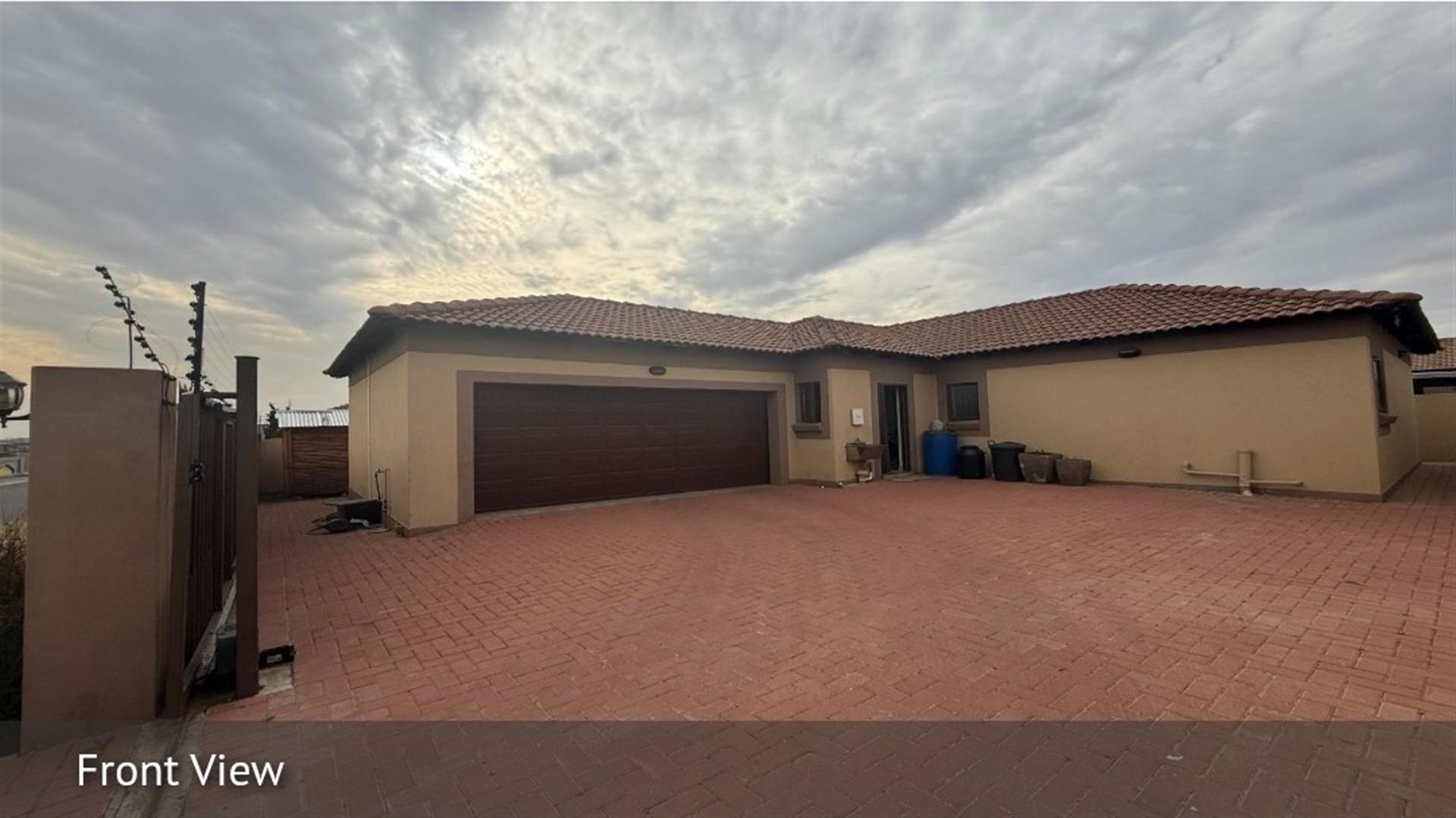 Neat 3-Bedroom Family Home with Double Garage in Secure Area Secunda