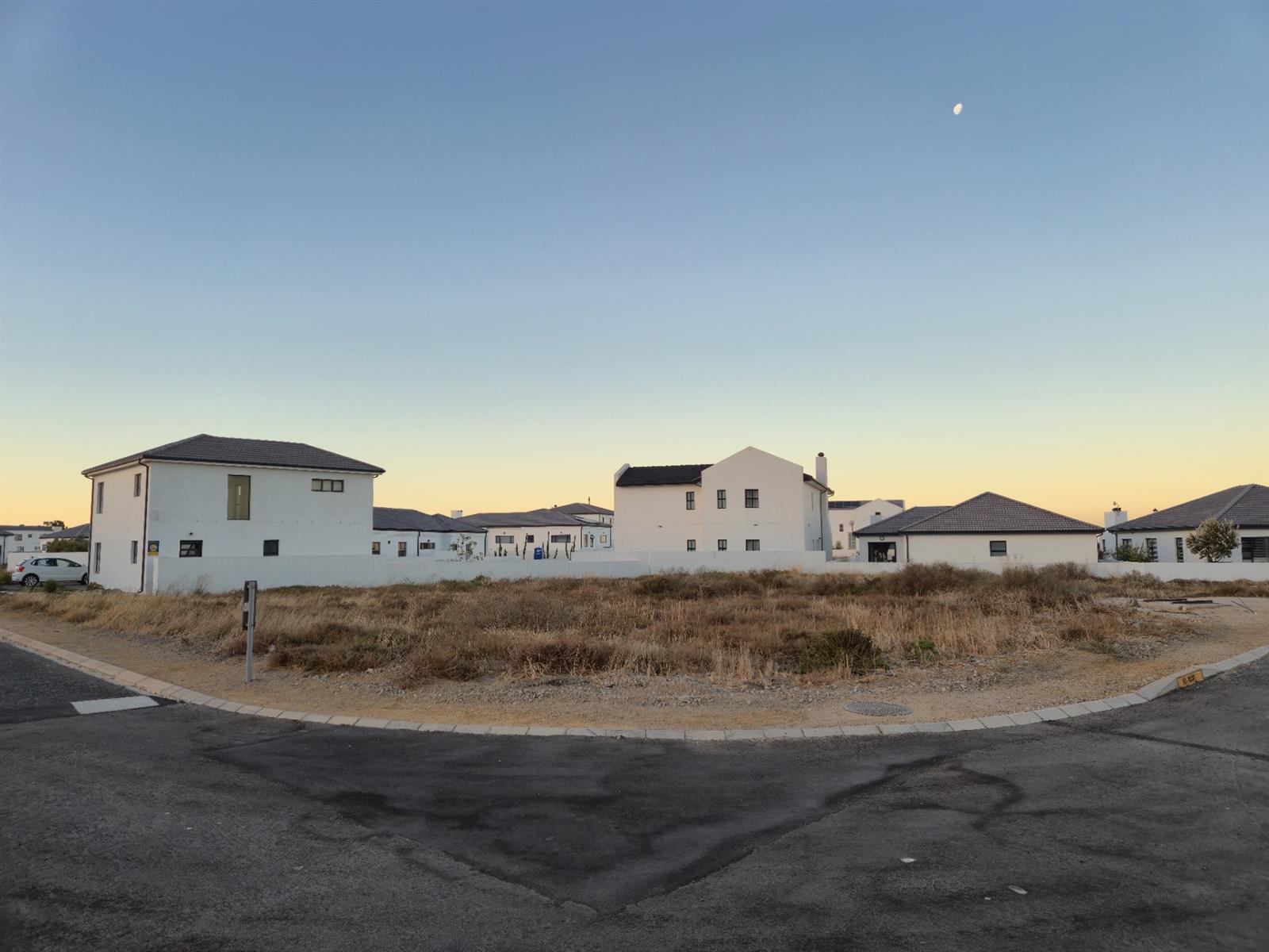 Beach estate plot with approved building plan