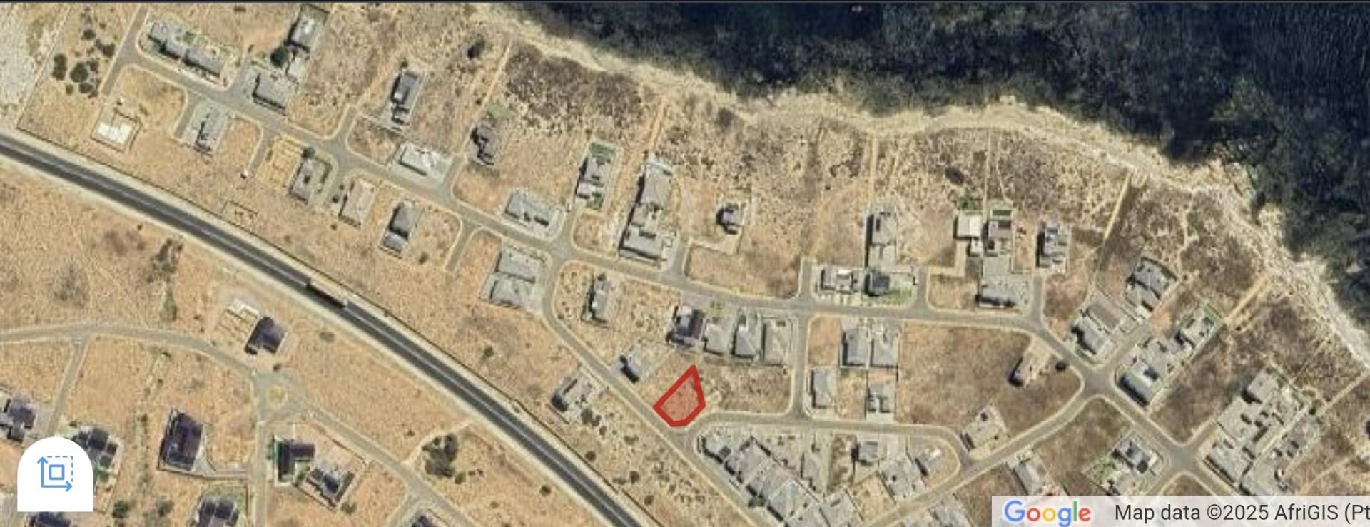 Beach estate plot with approved building plan