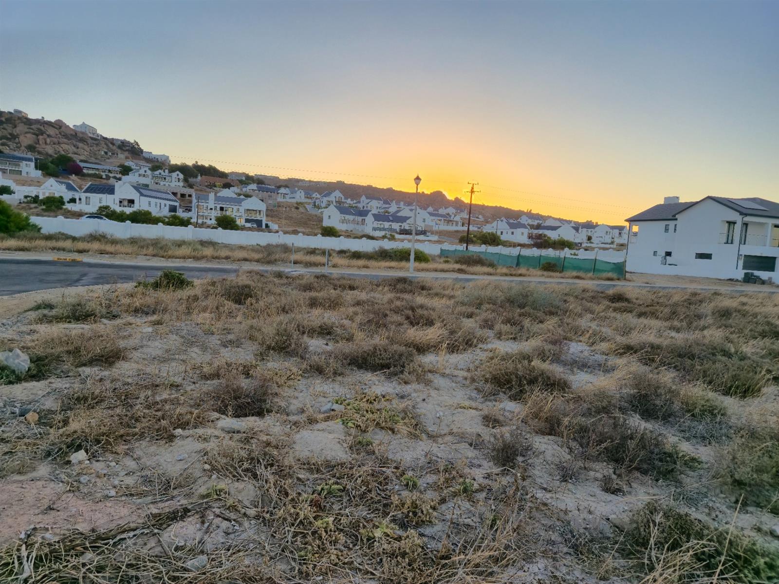 Beach estate plot with approved building plan