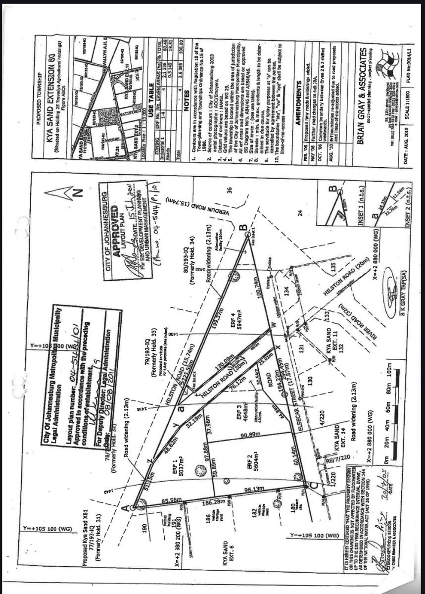 Vacant Land For Sale in Kya Sands, Randburg