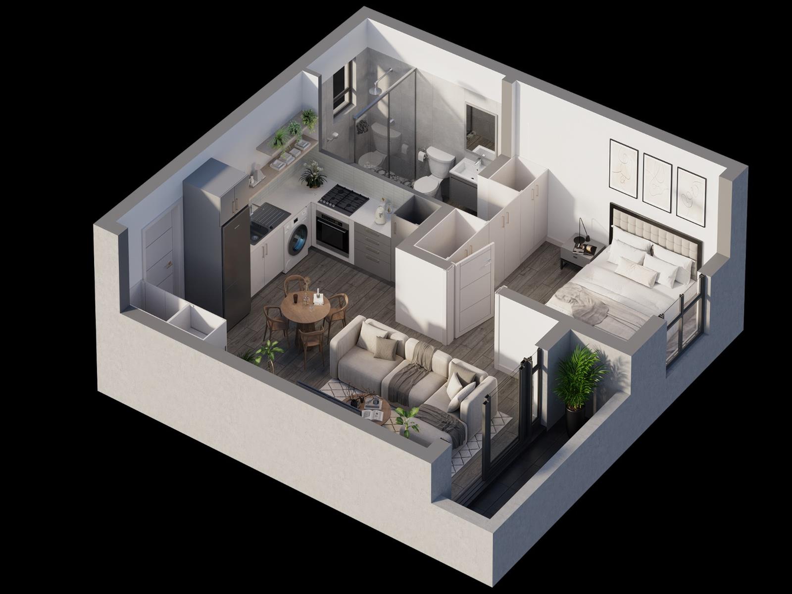 Stunning One Bedroom Unit: A Brand-New Development with Unmatched Benefit
