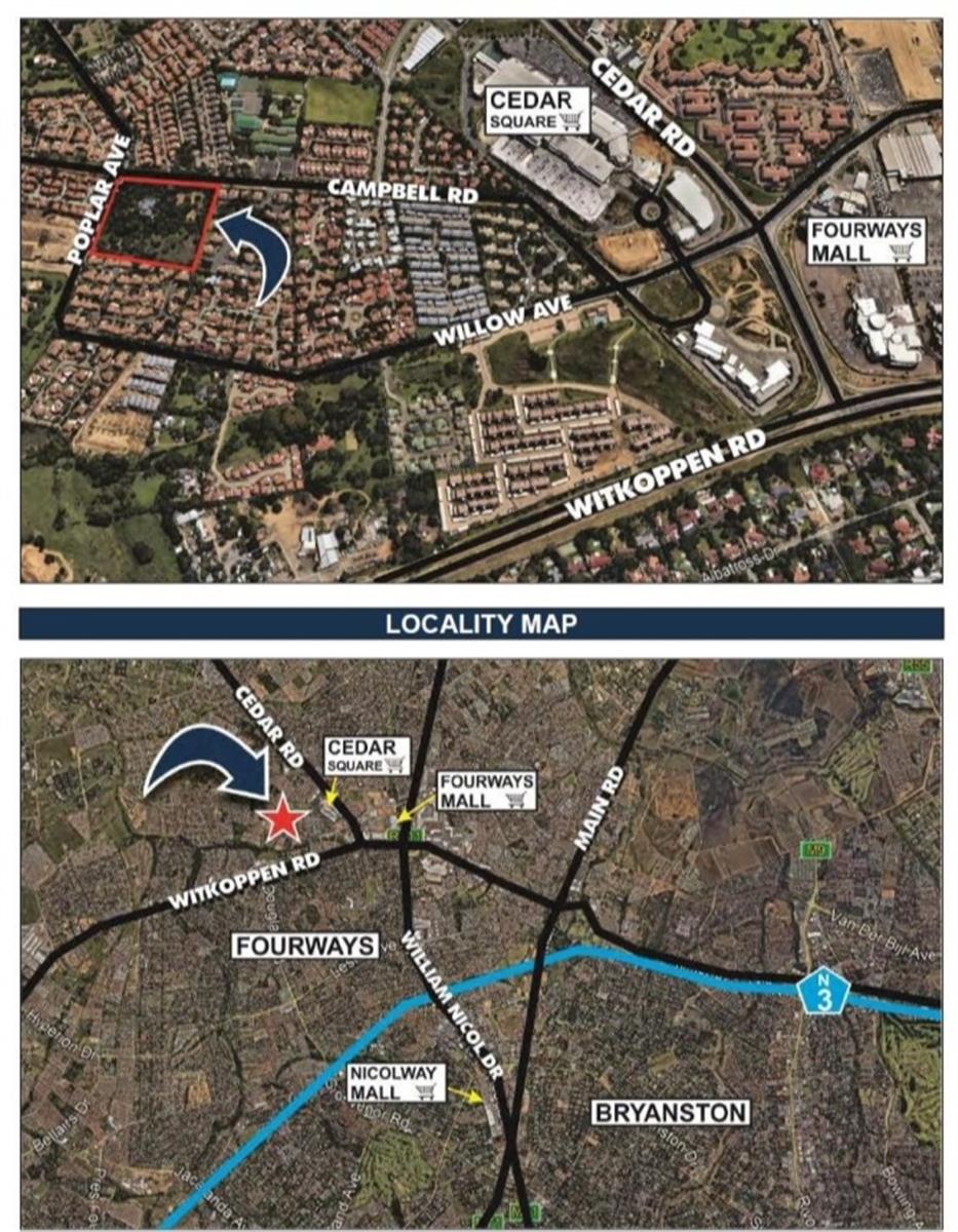 Vacant Land For Sale in Fourways, Sandton