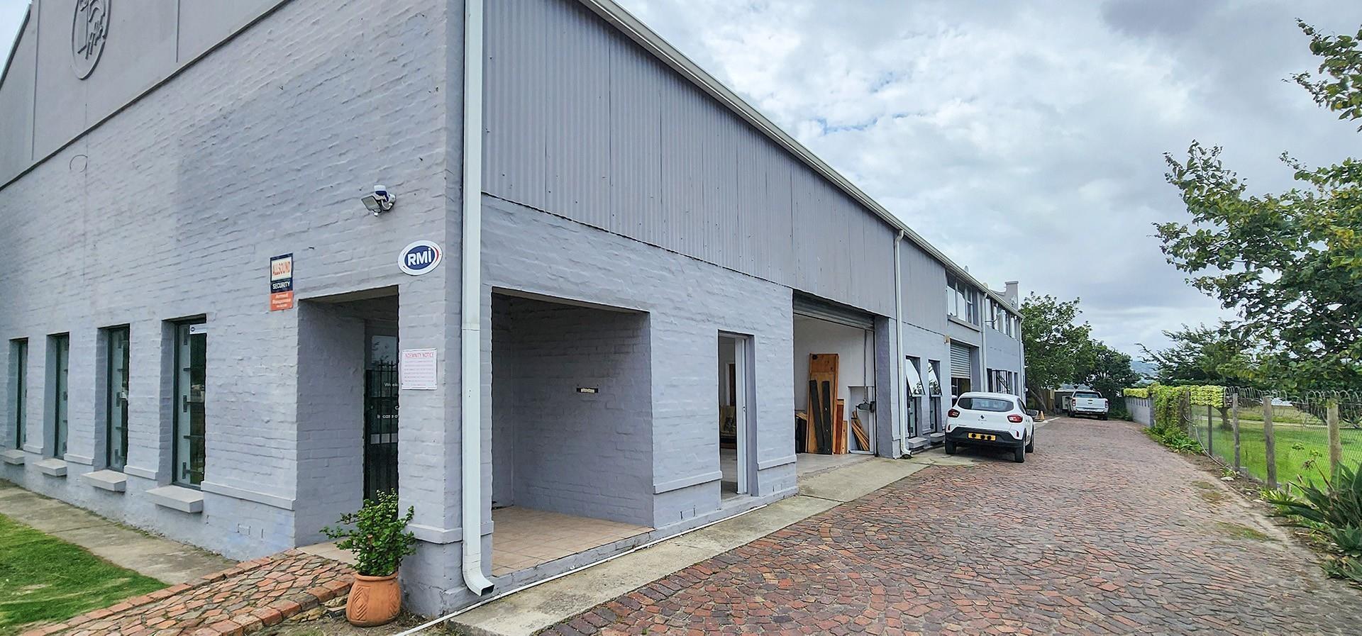INDUSTRIAL COMMERCIAL BUILDINGS NEXT TO THE WATERFRONT in Knysna.