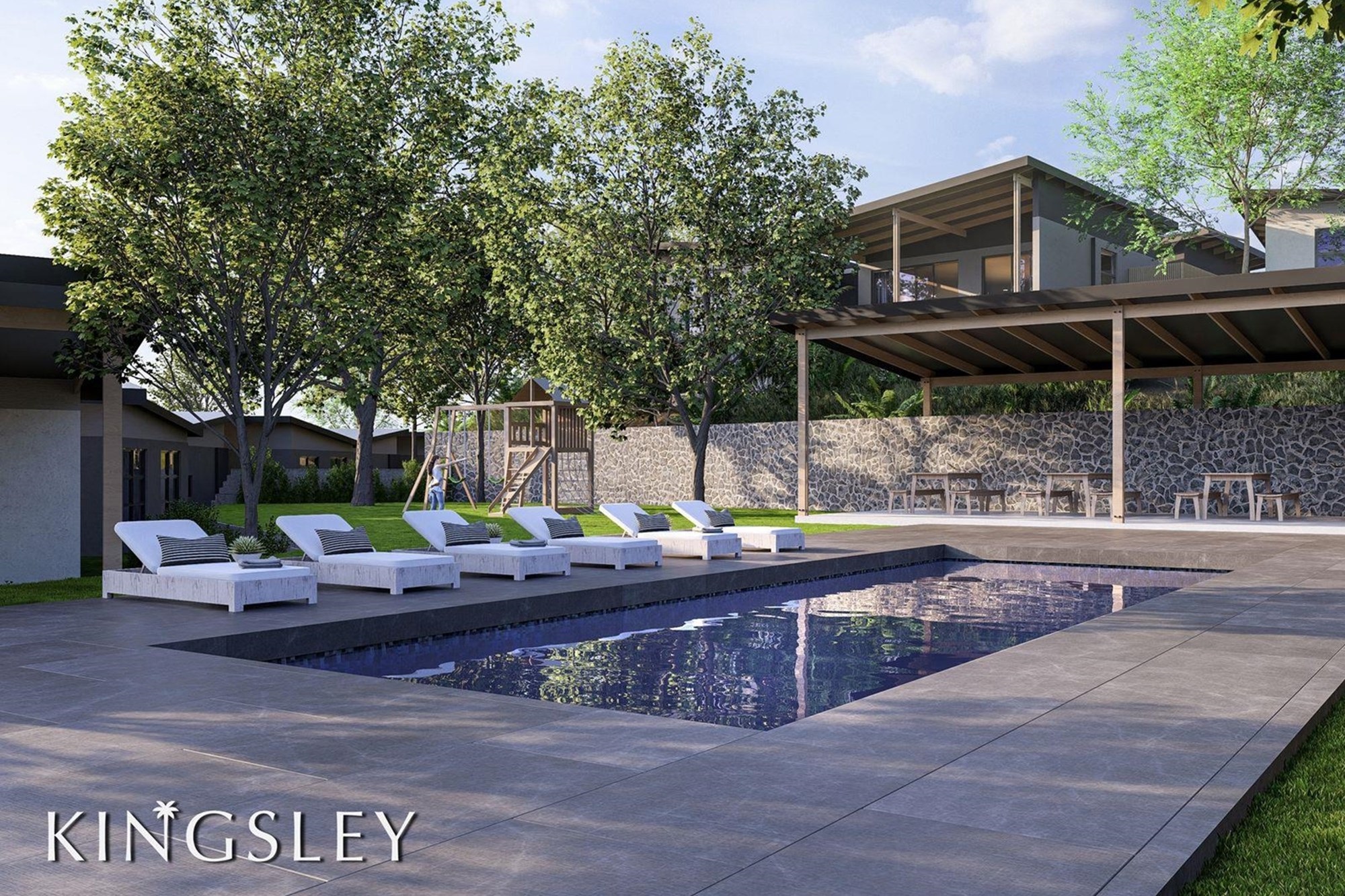 Kingsley Village - Contemporary Coastal Living in Prestigious Palm Lakes Estate