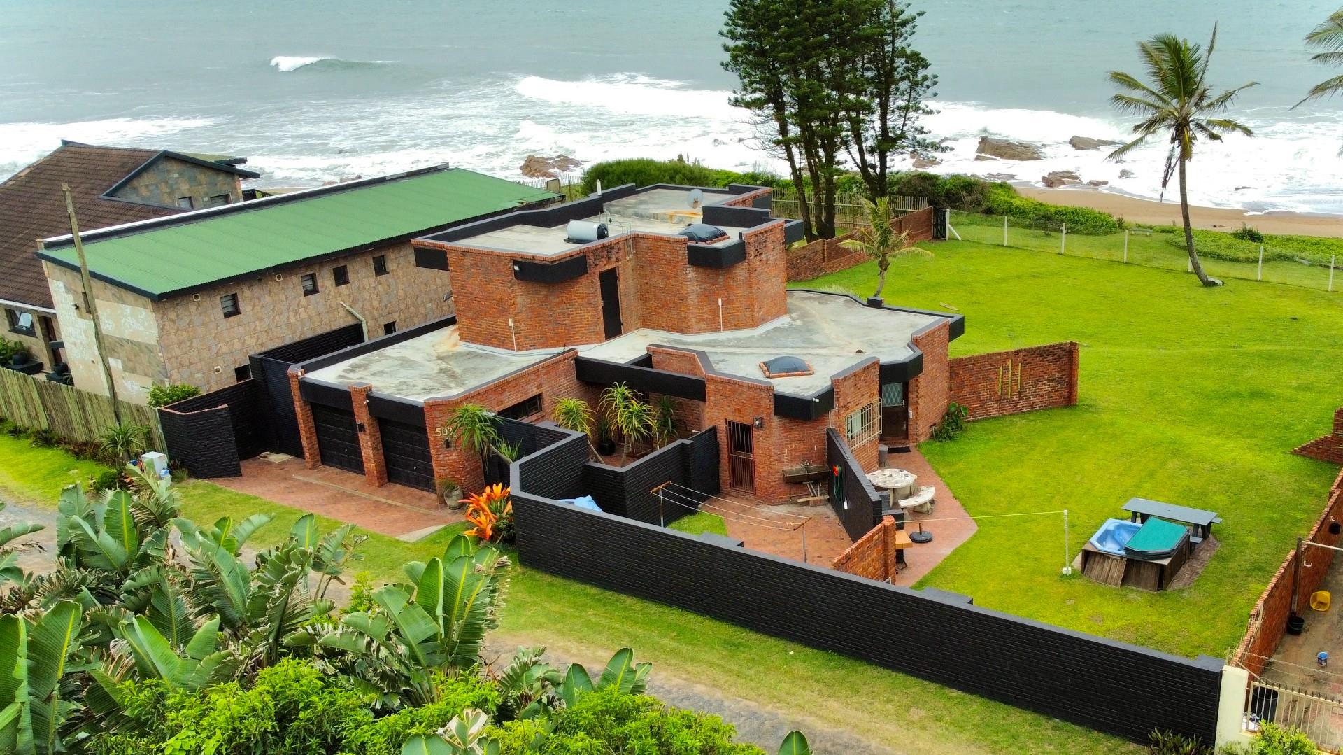 Architecturally Striking Beachfront Home