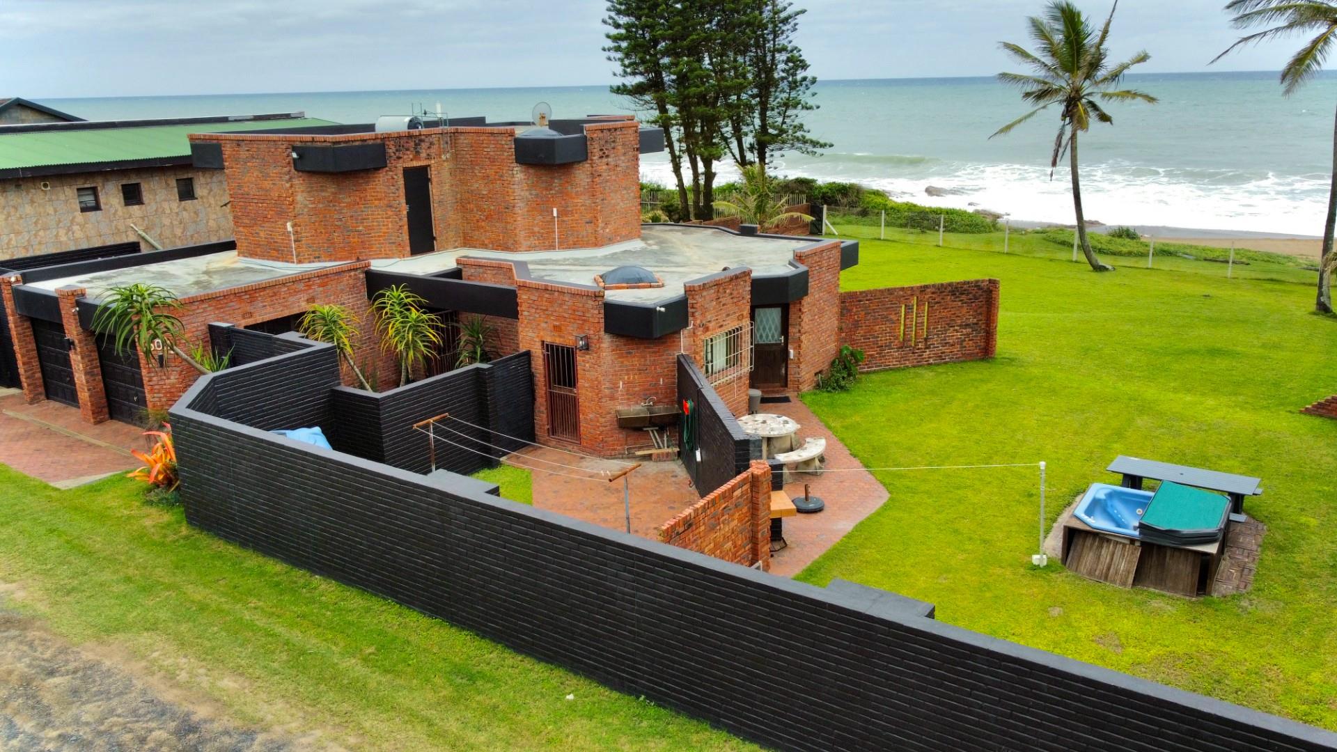 Architecturally Striking Beachfront Home