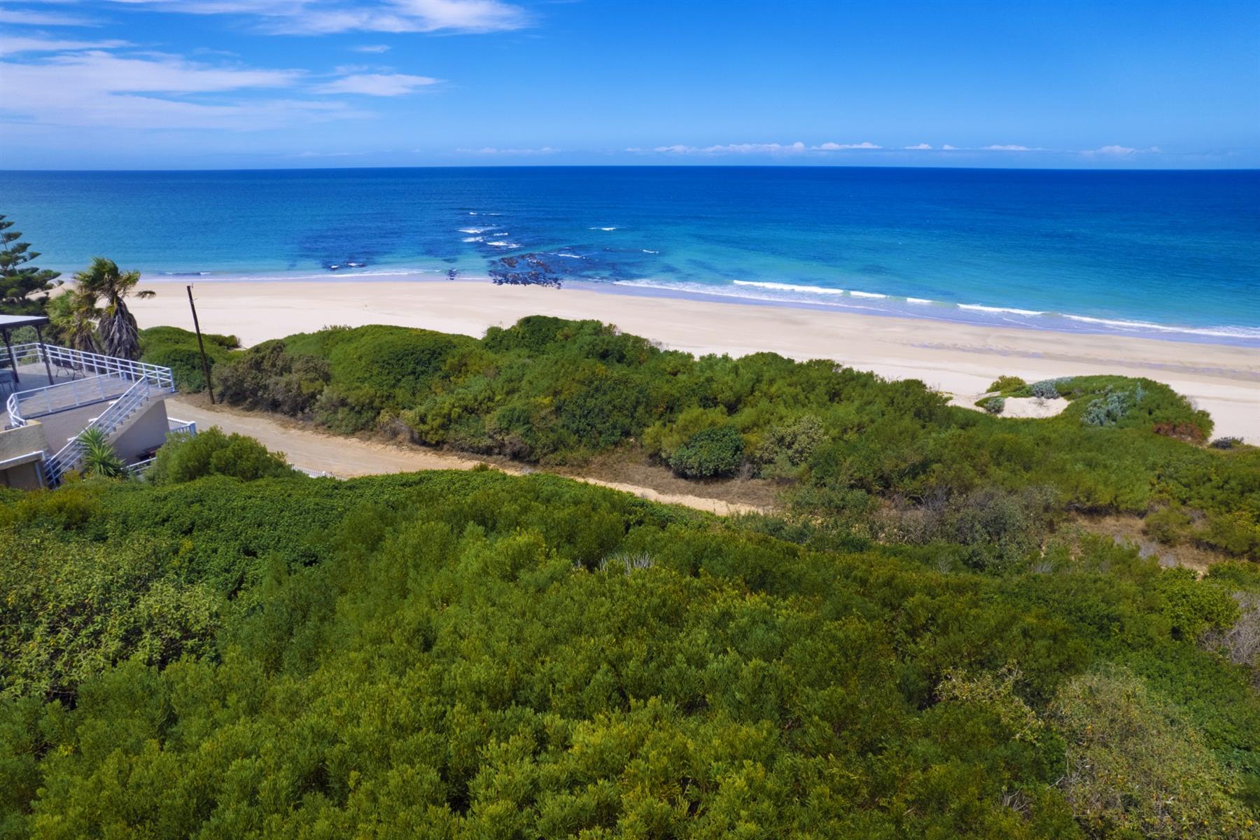 Island-Style Beachfront Stand in Paradise Beach | Permanent Ocean Views and Greenbelt Privacy