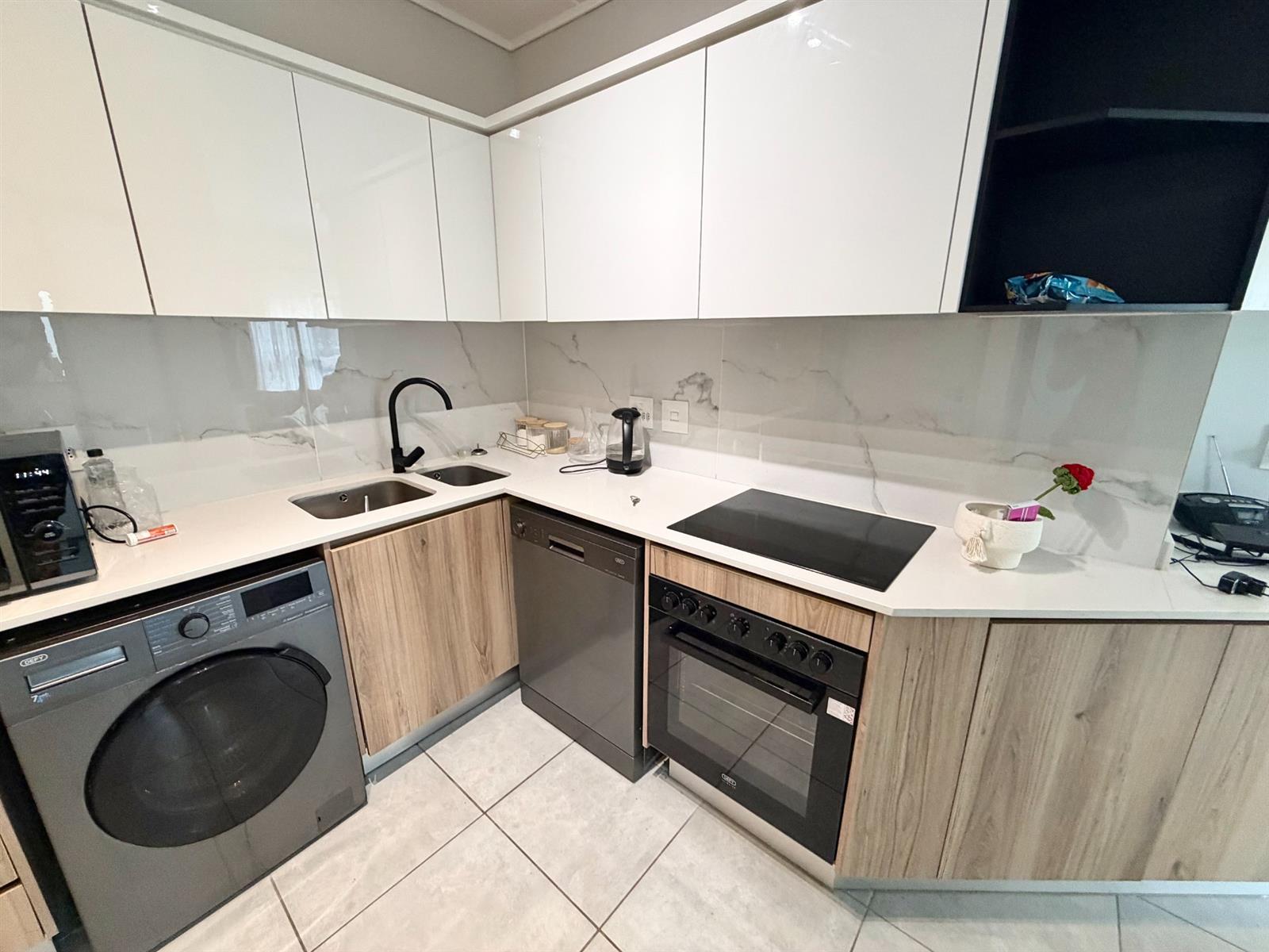 Modern 1 Bedroom, 1 Bathroom First Floor Apartment with Small Balcony