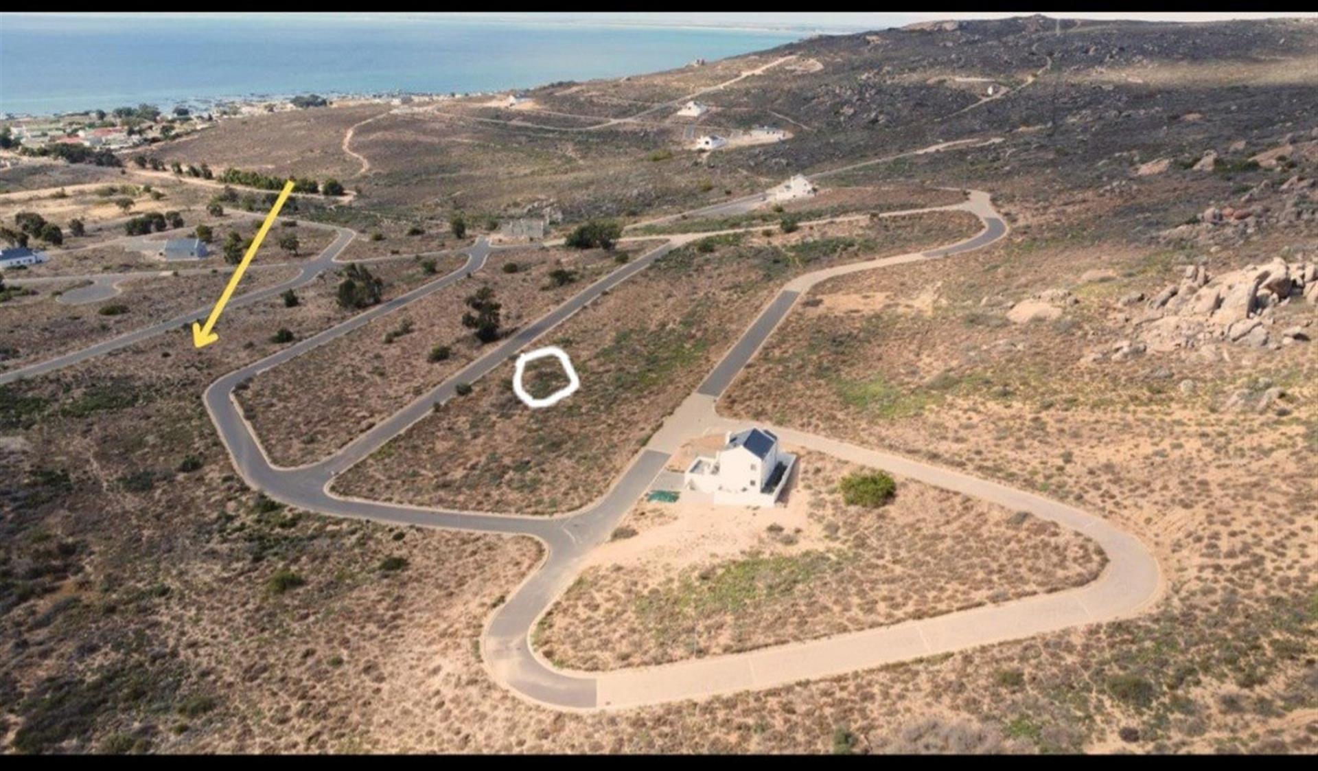 400 sqm Vacant Land For Sale in Kapteinskloof in St Helena Views , St Helena Bay Western Cape