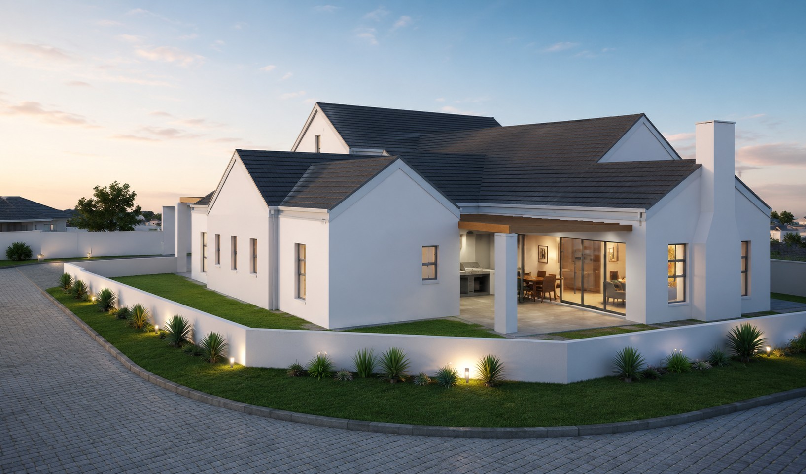 Plot and Plan Project Corner Plot in Atlantic Sands North Private Estate, Laaiplek