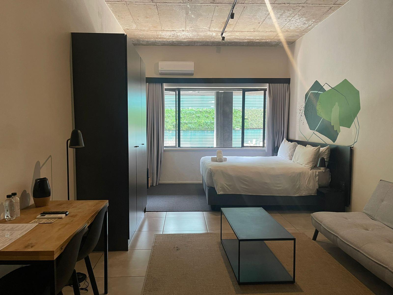 Modern fully furnished studio apartment