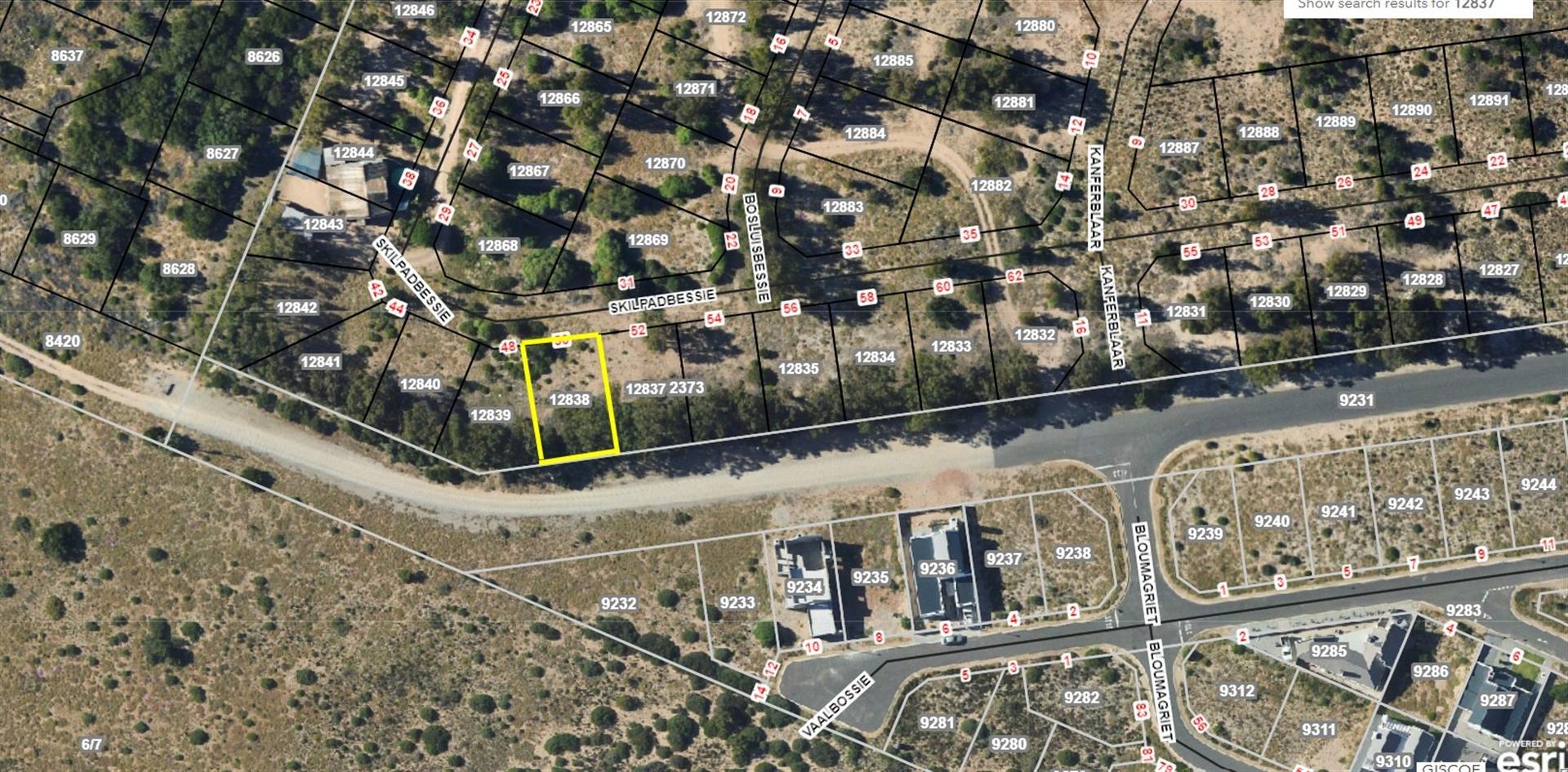 Plot and Plan Project For Sale in Britannia Beach Estate Britannia Bay St Helena Bay Western Cape