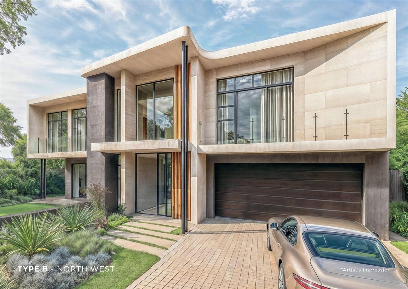 Off Plan Modern Four Bedroom Home in a Boomed Suburb In Bryanston - No Transfer Duty