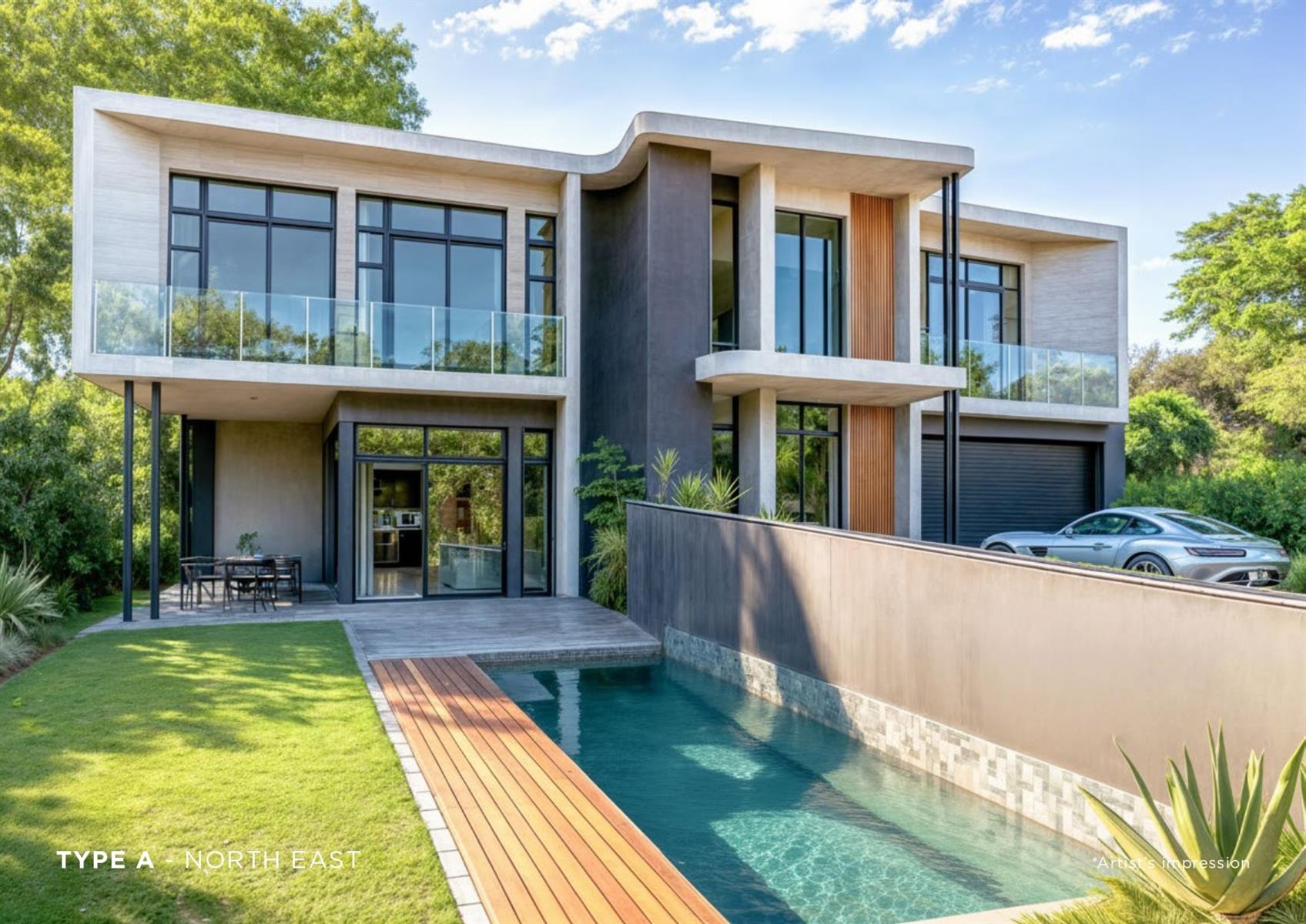 Off Plan Modern Four Bedroom Home in a Boomed Suburb In Bryanston - No Transfer Duty