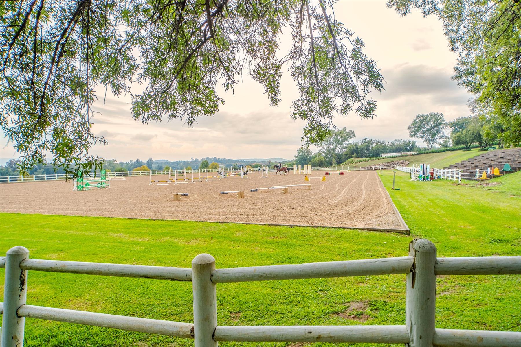 Stand On A Greenbelt  In Blair Atholl Golf And Equestrian Estate