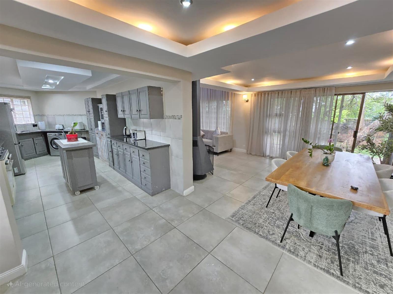 Beautiful Semi Furnished 4 Bedroom Home Available for Rent in Edenburg Sandton