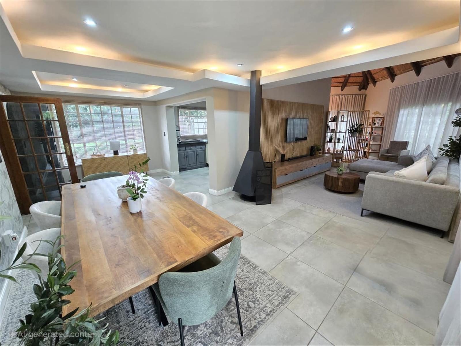 Beautiful Semi Furnished 4 Bedroom Home Available for Rent in Edenburg Sandton