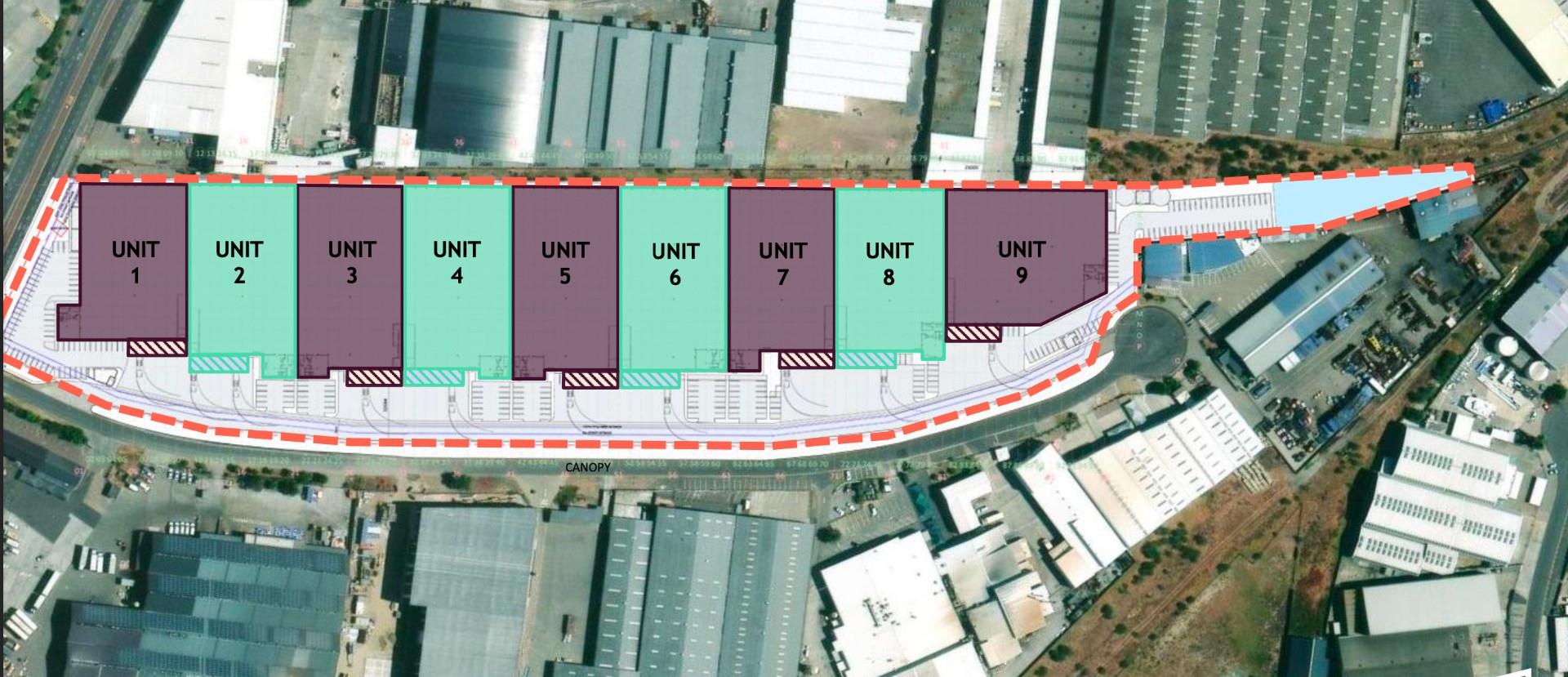 3,896m² Warehouse To Let | Unit 8 | Indlovu Industrial Park, Montague Gardens | +123m² Canopy