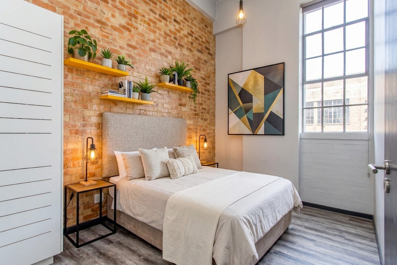 Trendy, light filled, two bedroom, two bathroom apartment