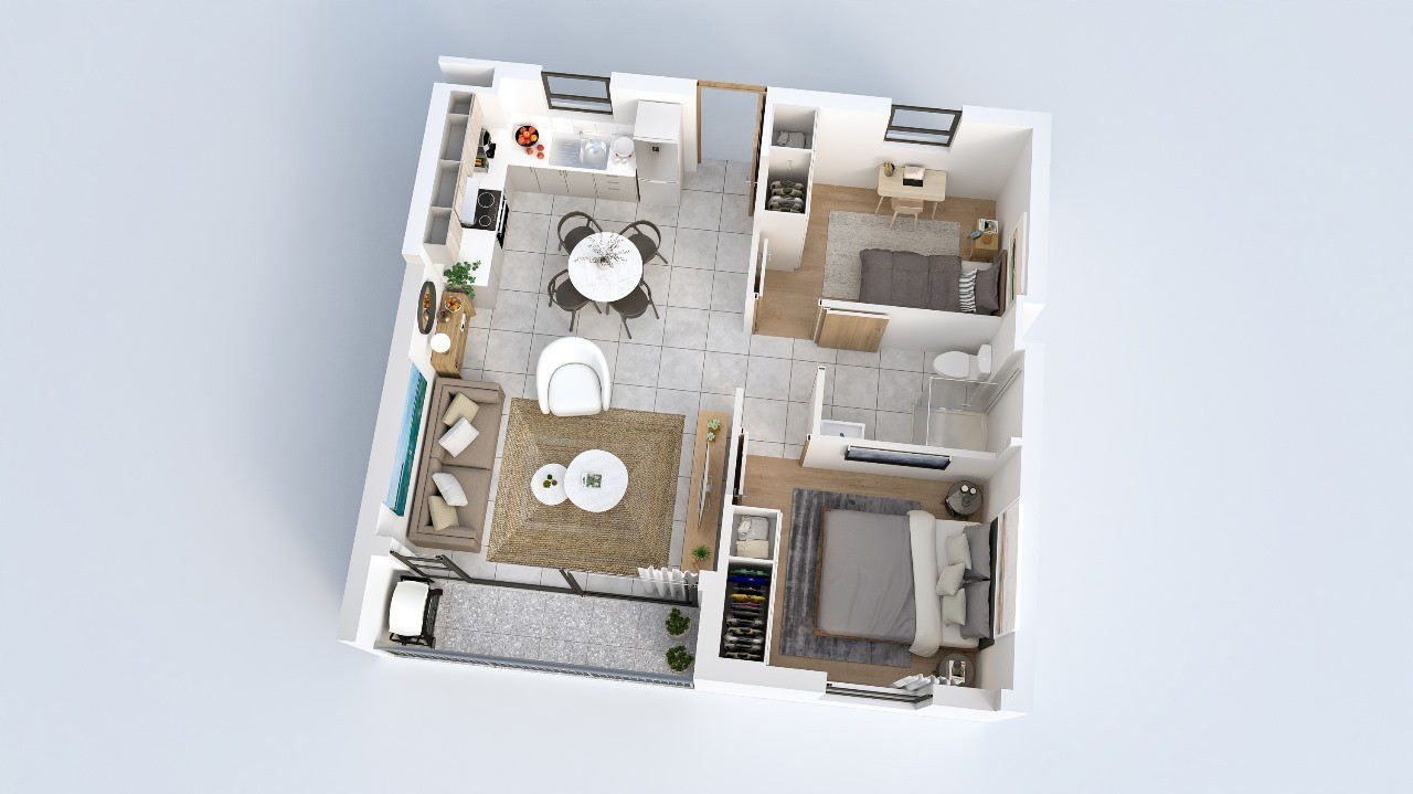 New 2 Bedroom Garden Apartment