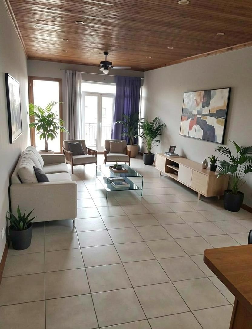 Spacious 2-Bedroom Apartment with Private Courtyard in Delmas