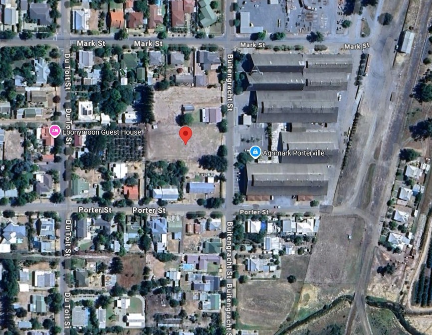 2855 sqm plot - fully fenced with gate in Porterville