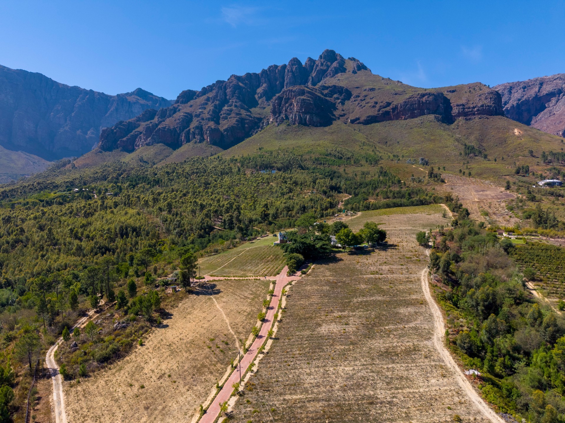 48ha Paarl Lifestyle Farm with Income, Water Infrastructure and Mountain Views