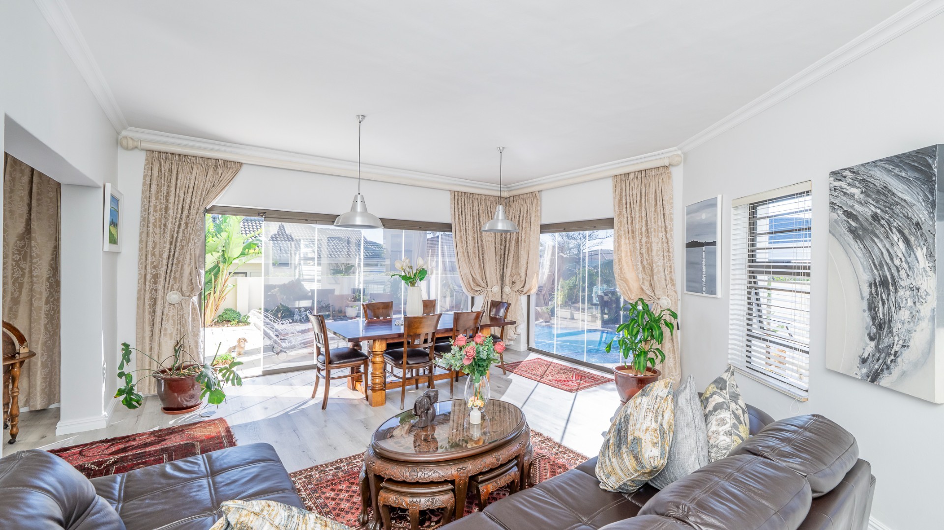 4-Bed Architectural Masterpiece with Panoramic Views in Graanendal Estate